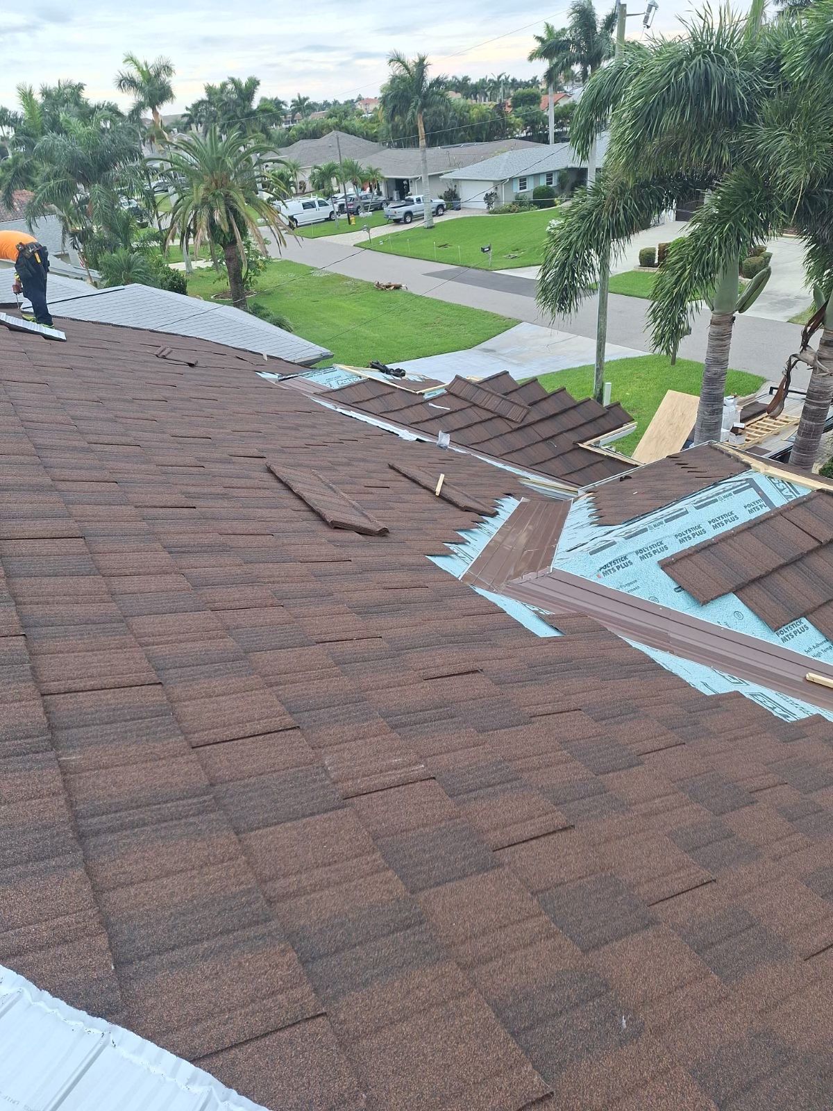 Residential Roofing Installation using Westlake (Boral) Stone Coated Steel in Cape Coral by Four Peaks Roofing