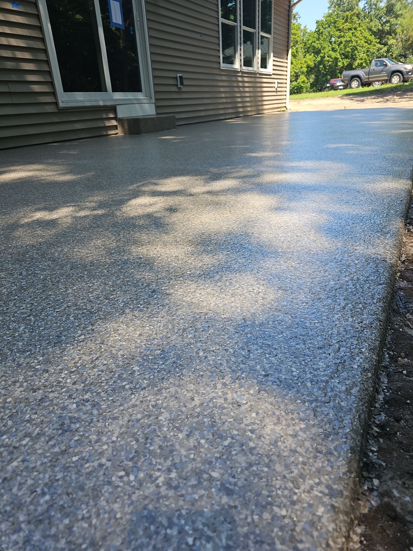 Patio Coating in St. Joseph, Michigan! by Innovative Spaces / Innovative Concrete Coatings