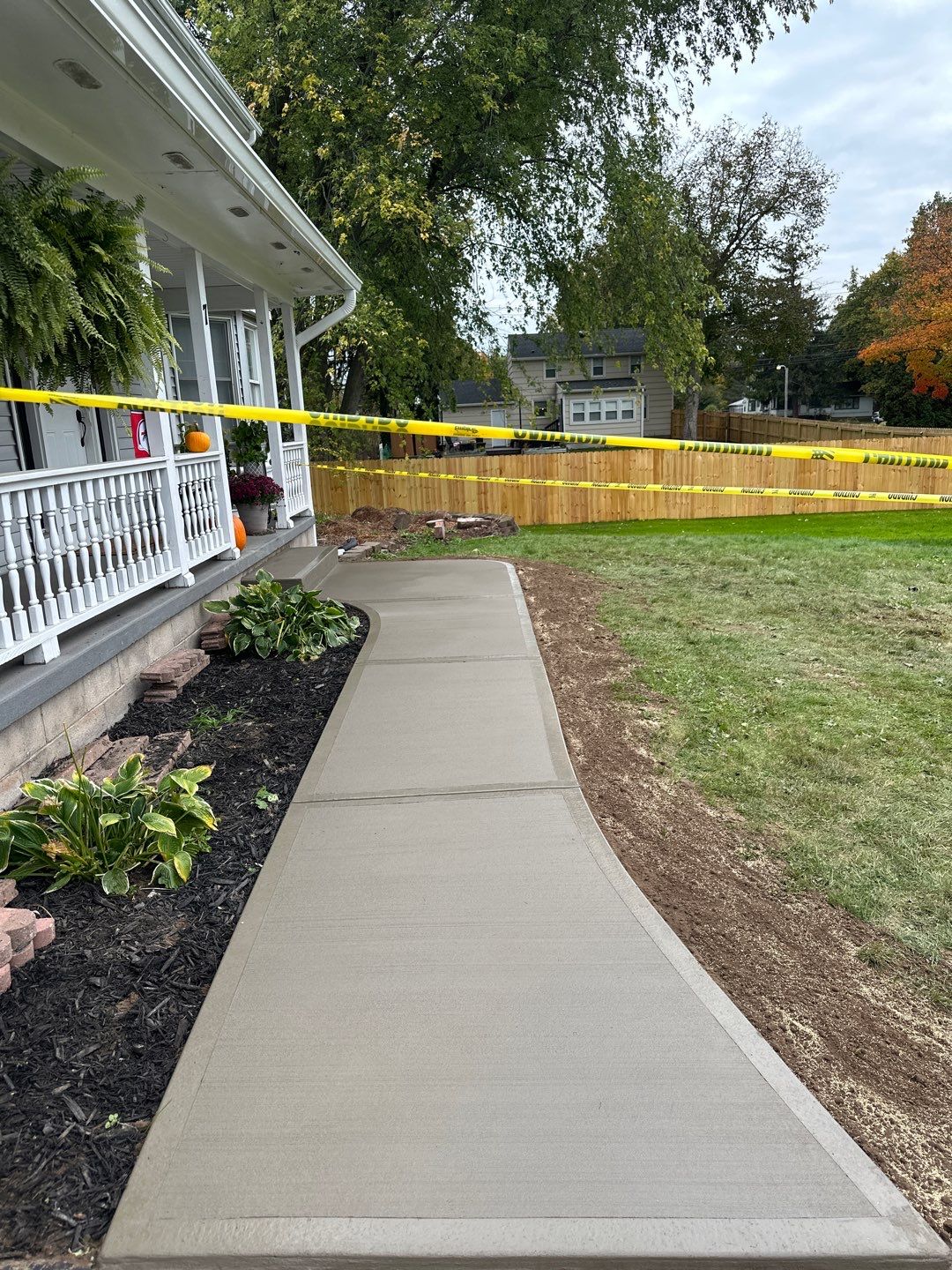 Broom Finish Walkway  by NG Masonry & Construction LLC