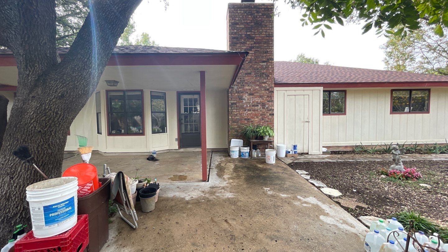 Exterior Painting using GAF Timberline HDZ - Georgetown TX by Lighthouse Contractors
