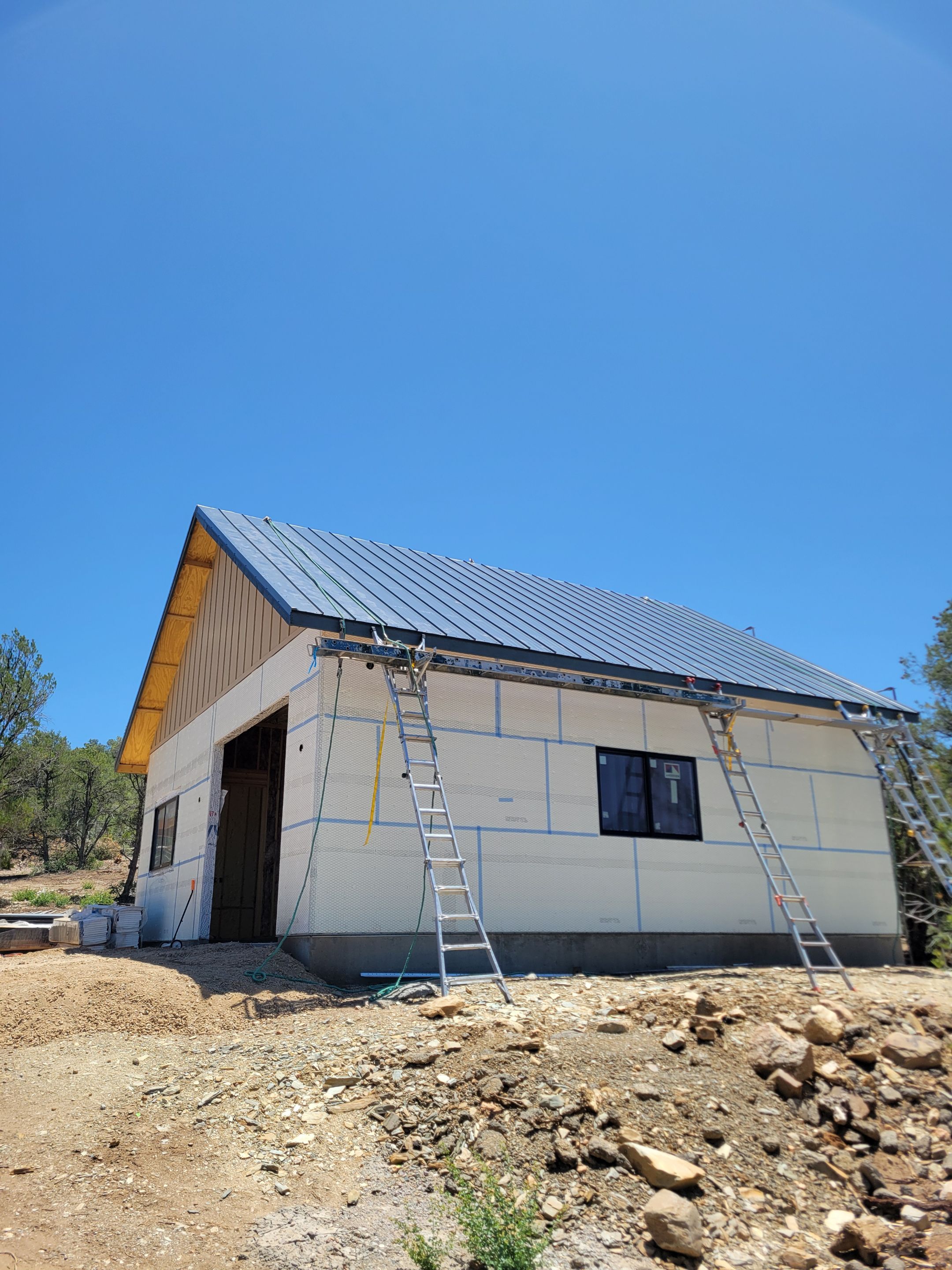 Prescott Standing Seam Metal Roof Installation by Badger Roofing