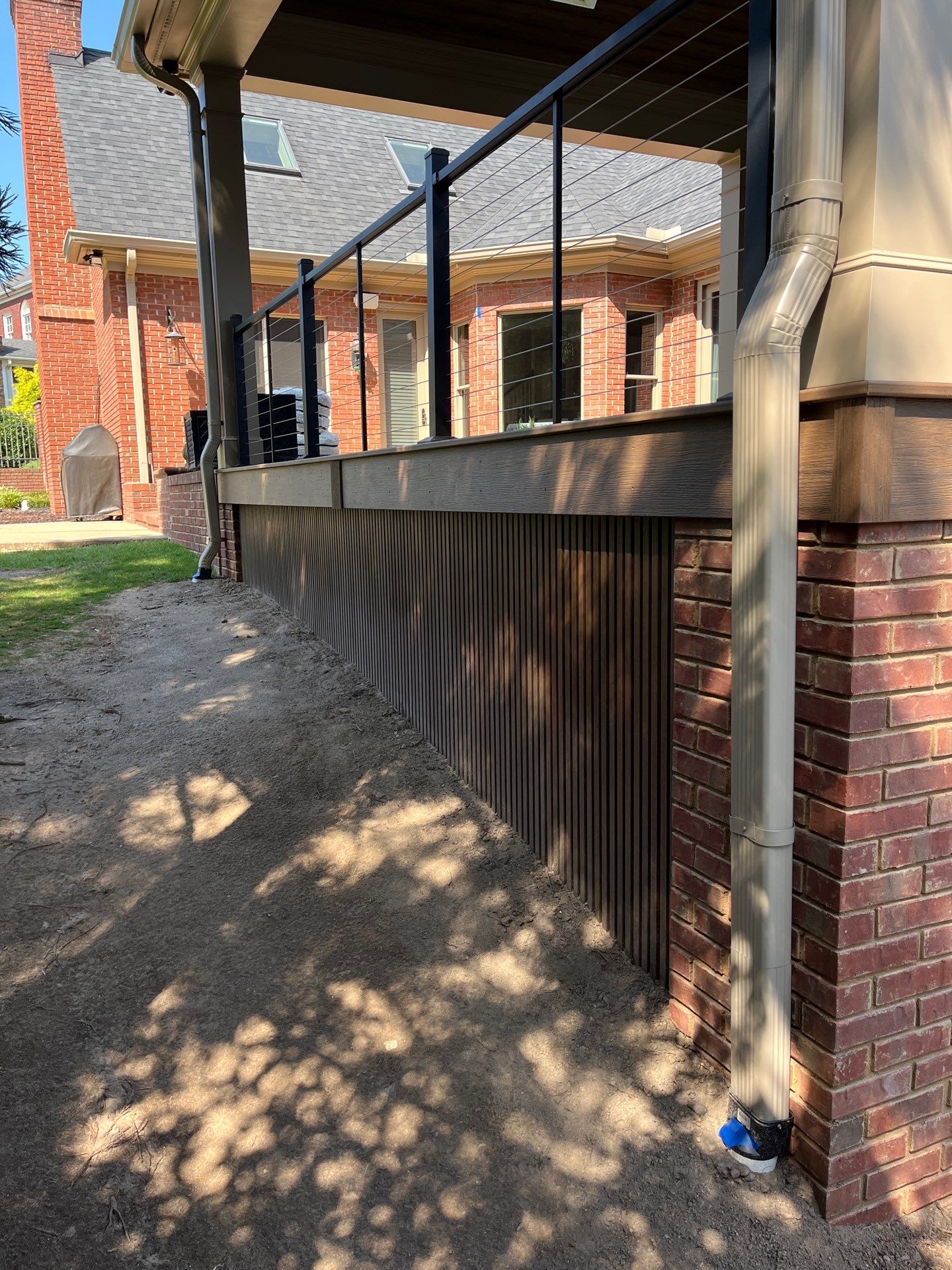 TimberTech Aluminum Deck Installation in Greer by Odio Custom Builders