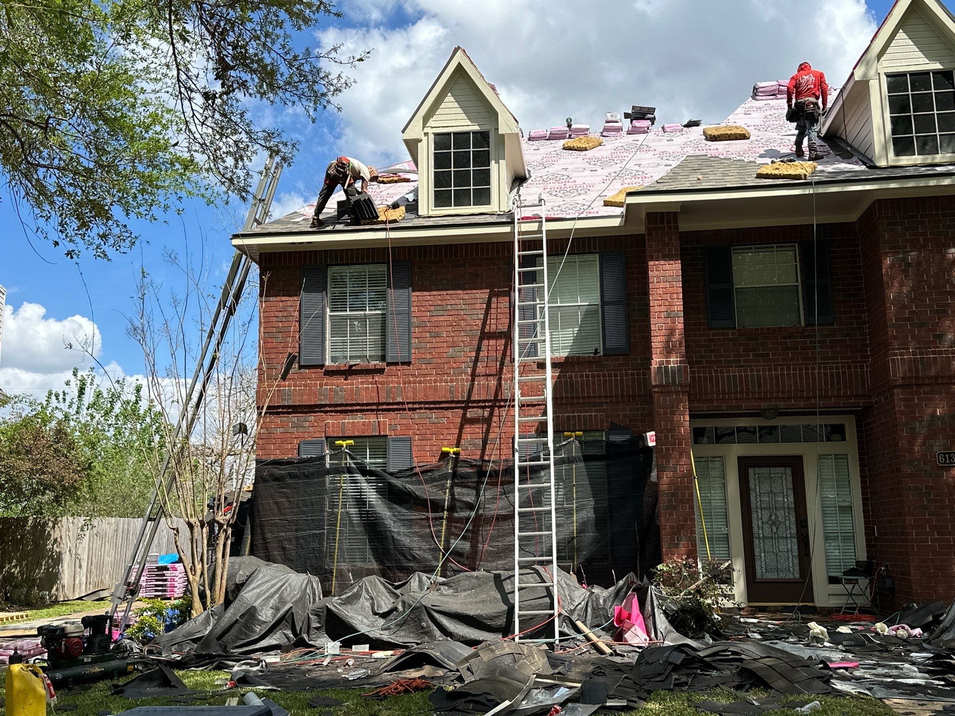 Project in Sugar Land by Motion Roofing