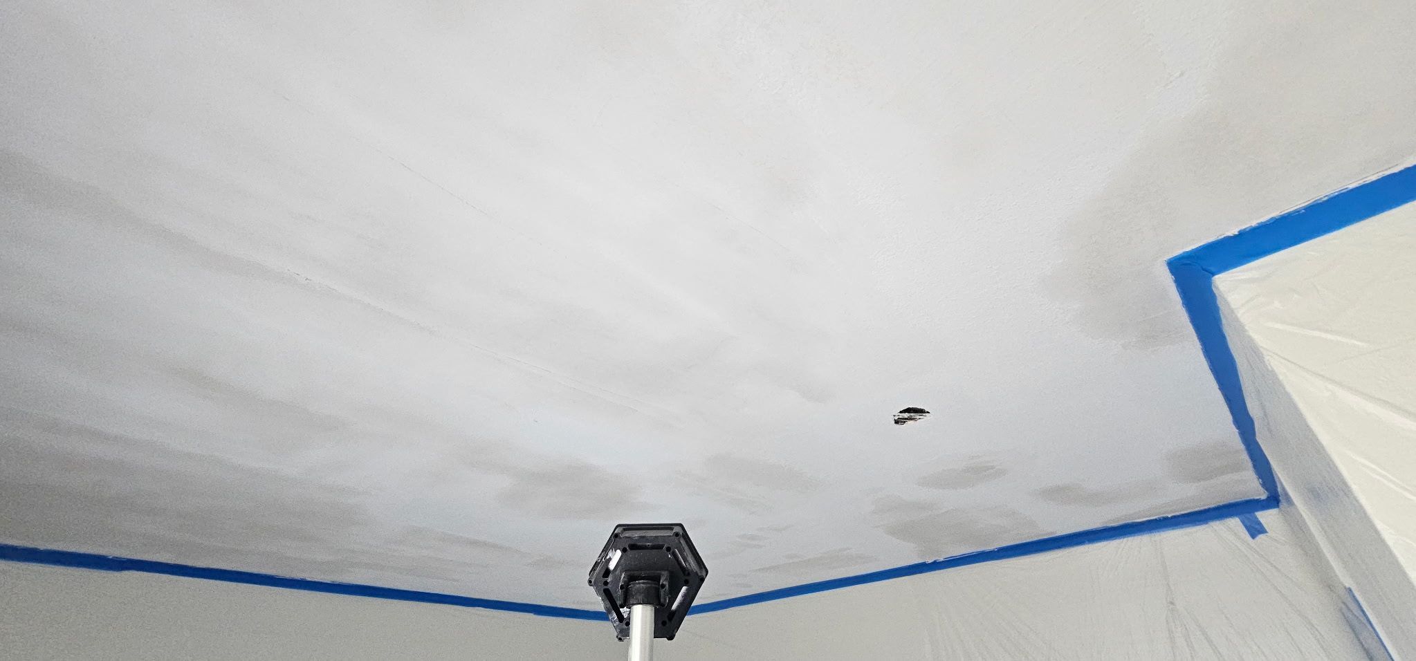 Guest Bedroom Repaint with Ceiling Repair – SeaTac by Equipped Painting