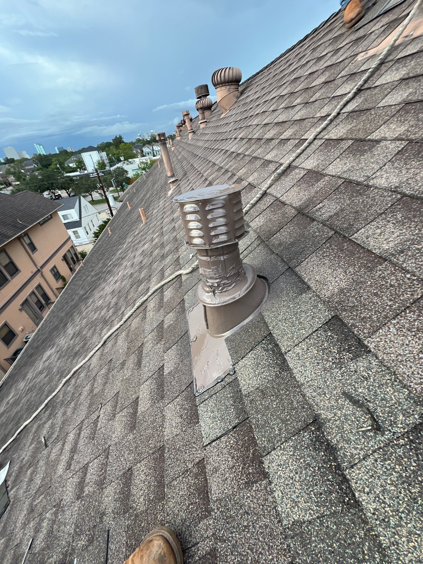 Hail Damage using Owen's Corning Duration (Lifetime) Shingles by Roof Repair Company