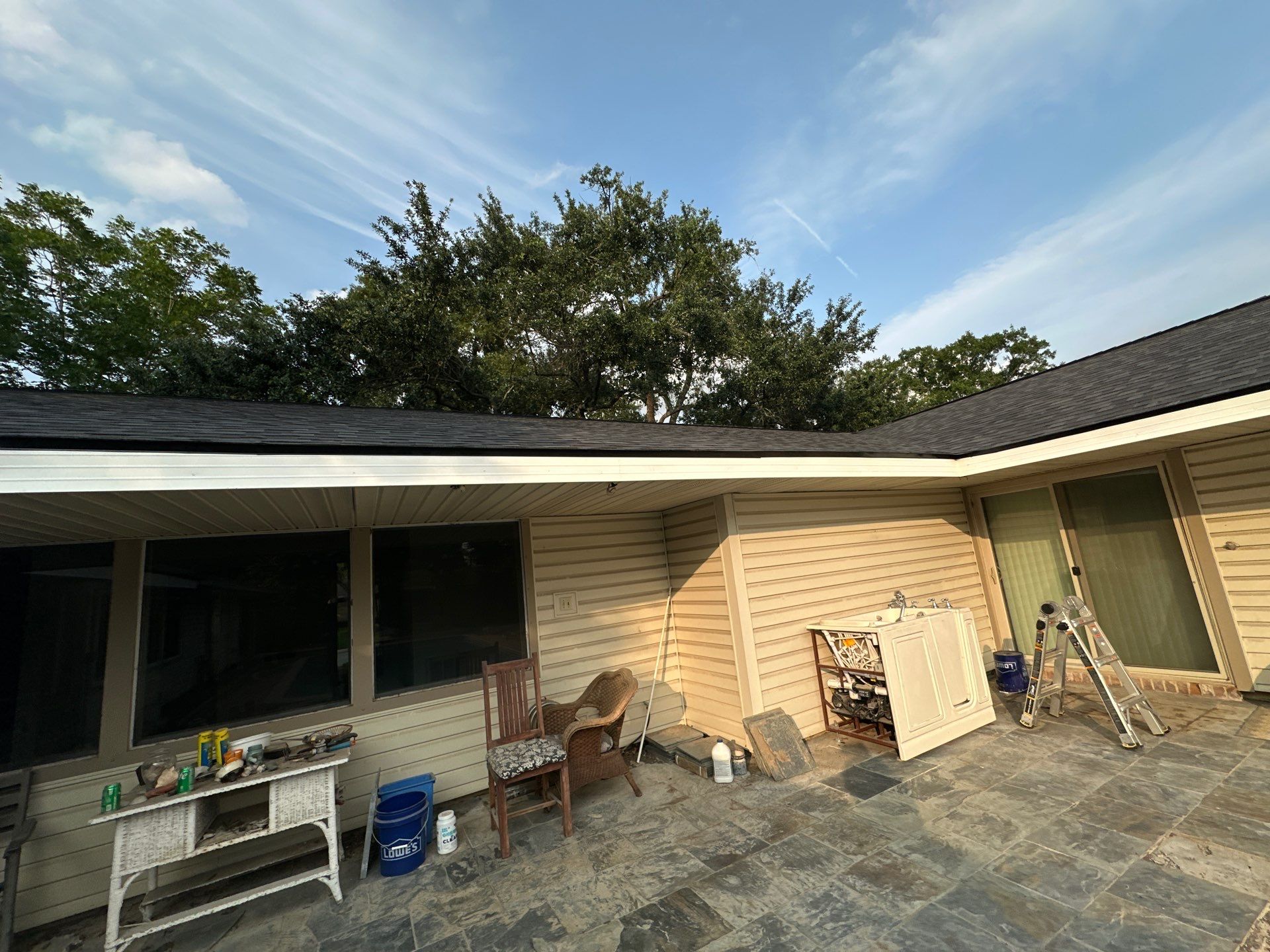 Project in Houston by Motion Roofing