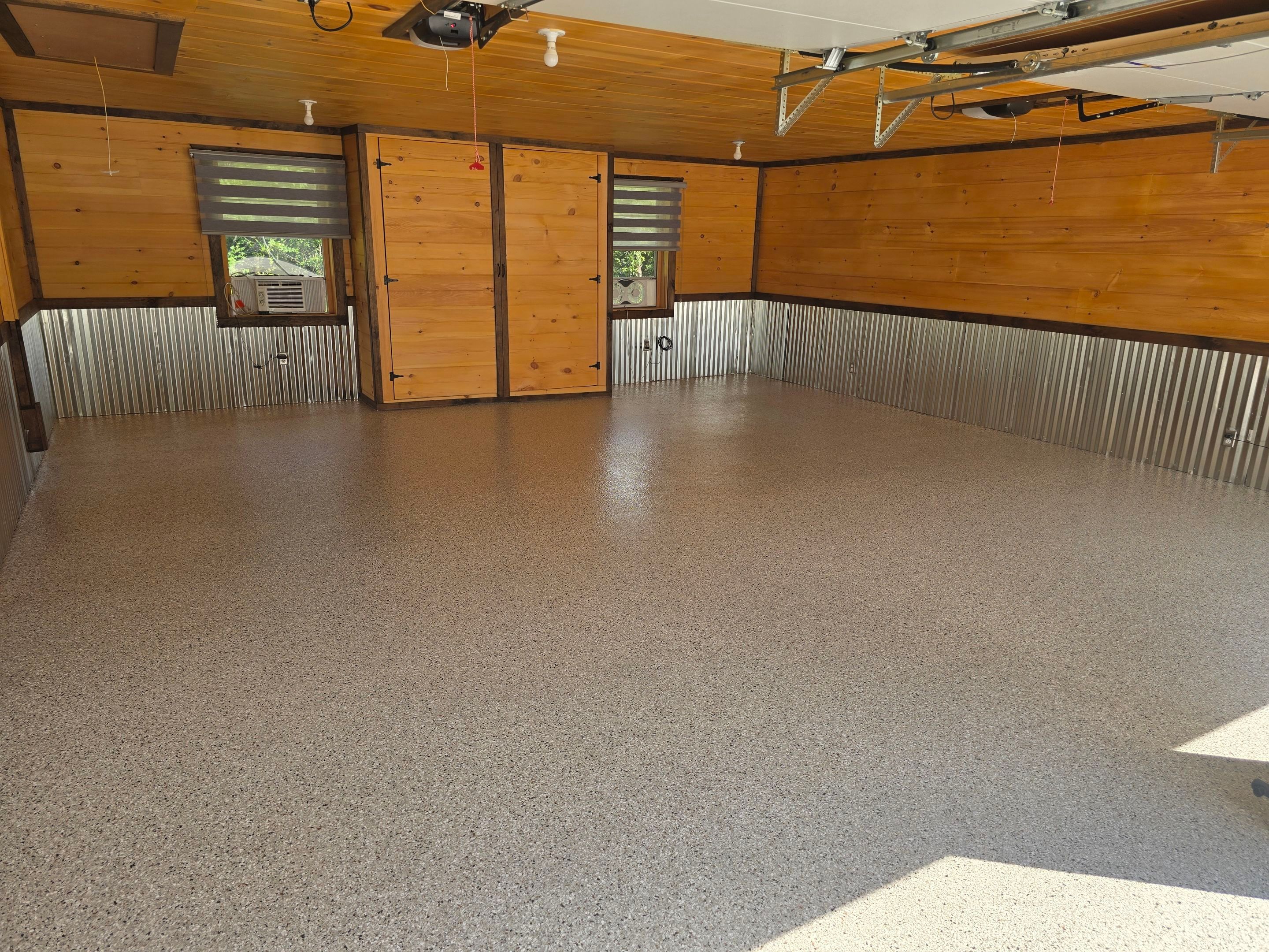 Garage Using Coyote by Elite Floor Solutions