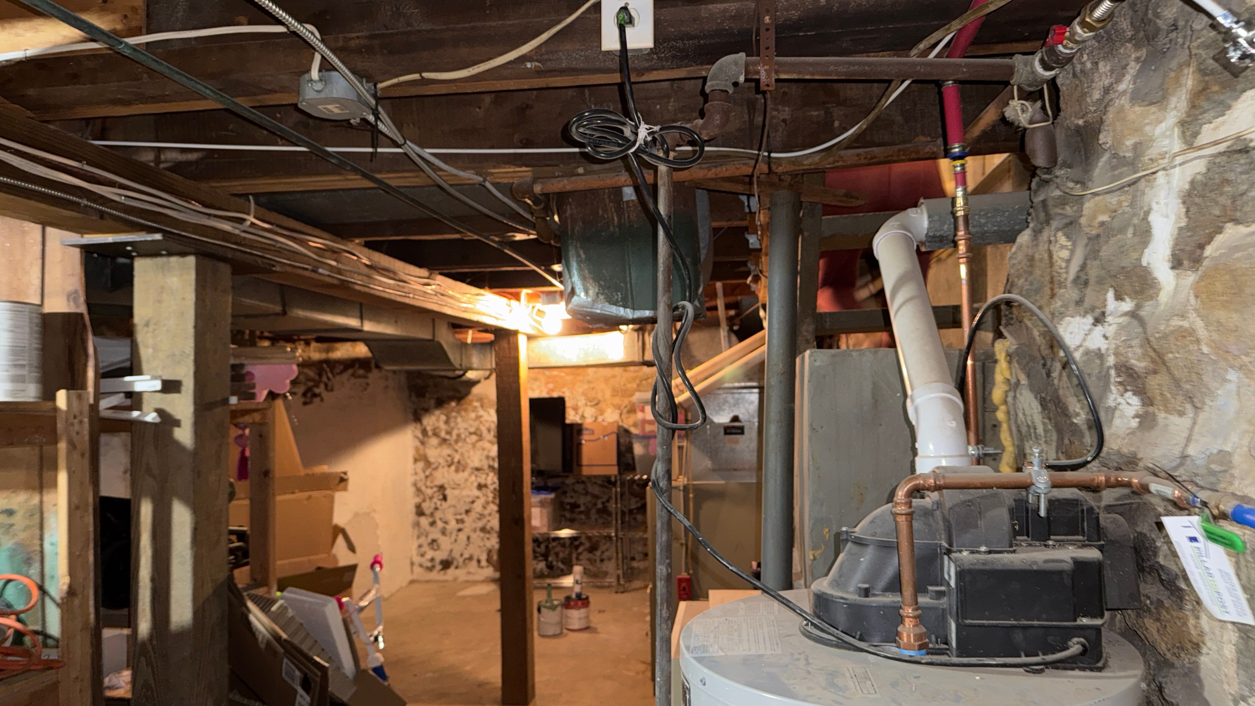 Interior French Drain Mt Tabor, NJ by Pure Service Pro, LLC 