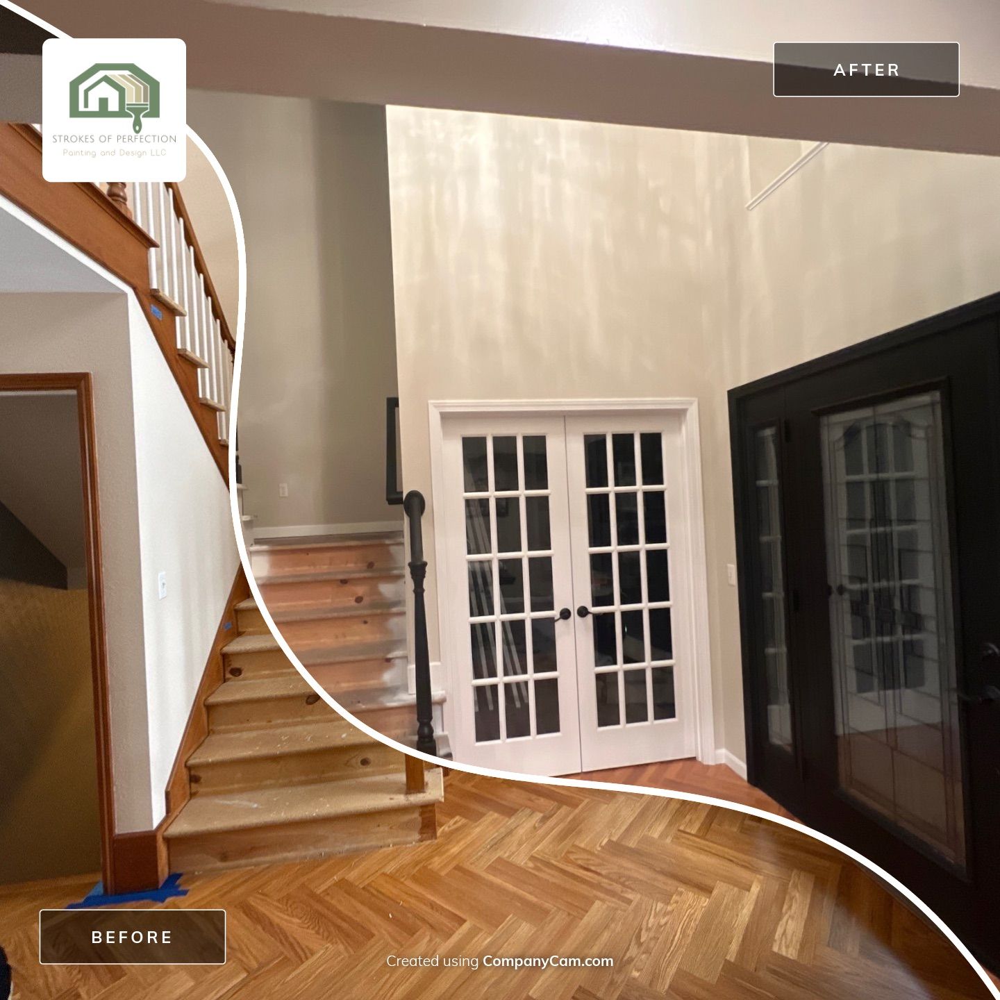 Project in Lambertville by Strokes of Perfection Painting and Design 