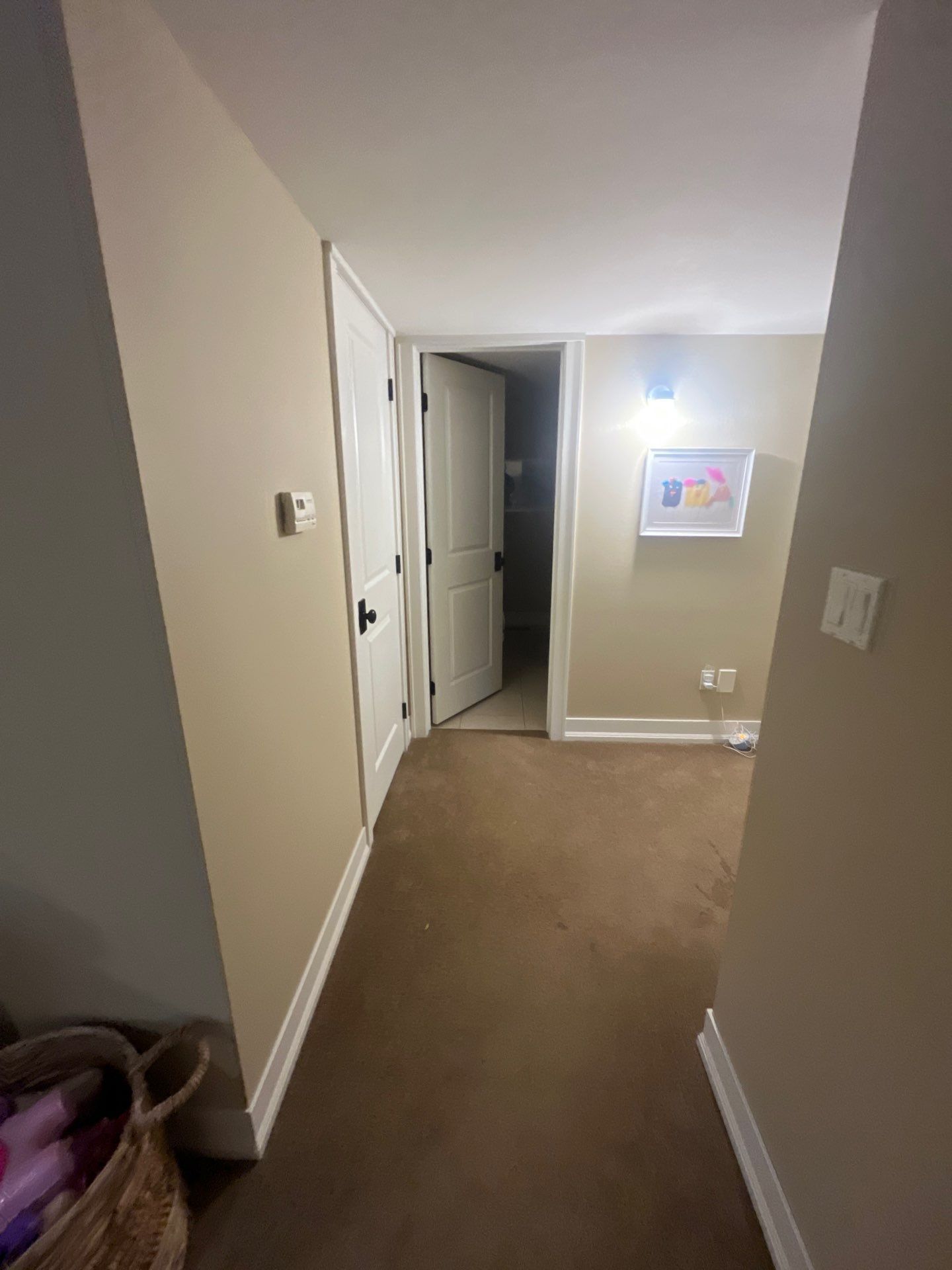 Sioux Falls Interior Painting with Custom Wainscoting and Decorative Wallpaper by Select Painting, Coatings & Garage Cabinets