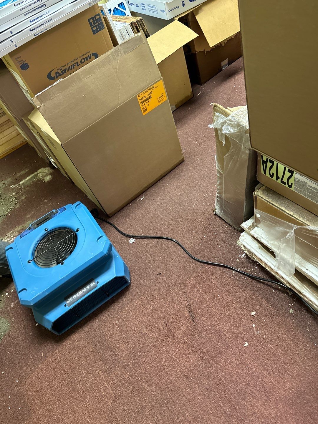 Project in Warren by EzDry Water Mitigation & Property Restoration