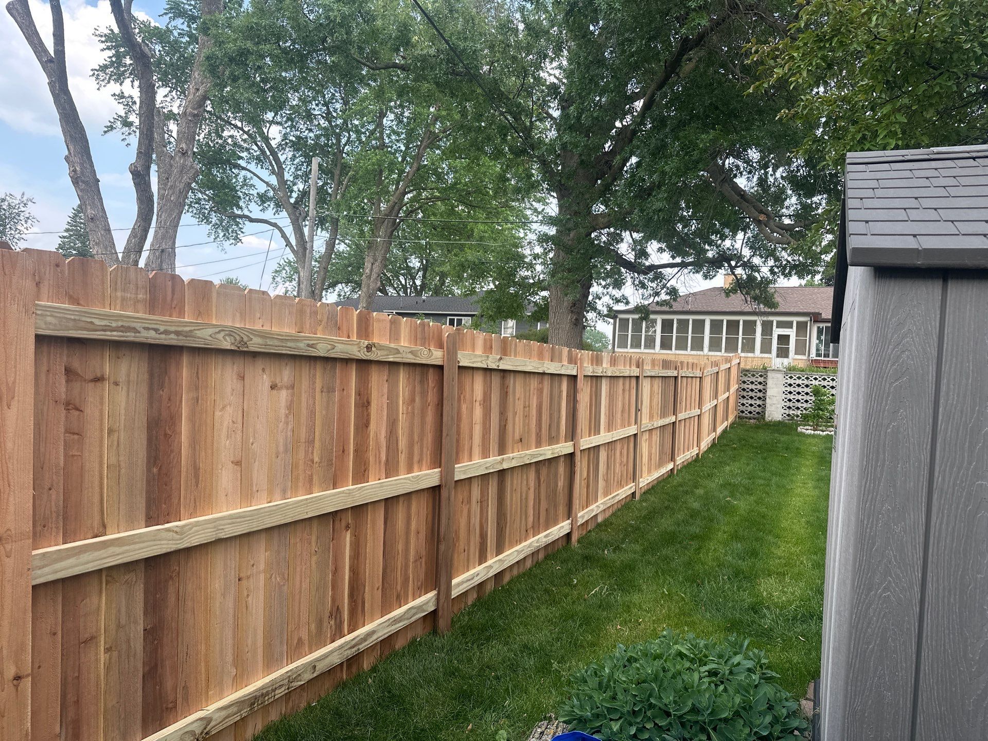 Project in Waterloo by Perfect Picket Fence and Stain