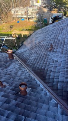 Before and After Photos using Roof Maxx Treatment