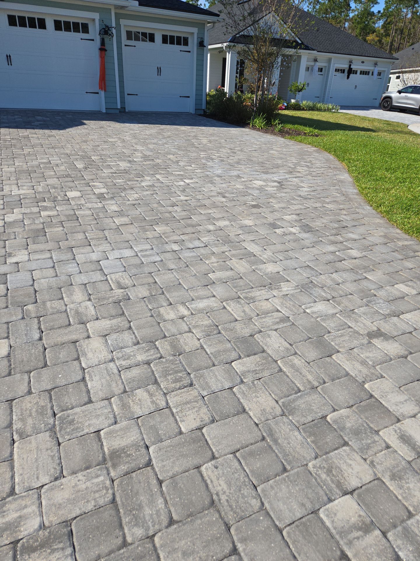 Pavers using Concrete Sealant, TopSeal, and PolySand by DuraSeal