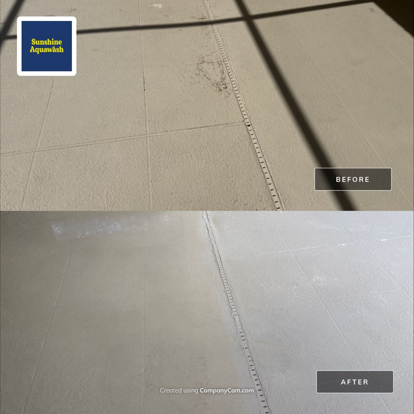 Painted Pool Deck, Pool Cage & Exterior Surface Cleaning in Creekwood – Bradenton, FL by Sunshine AquaWash