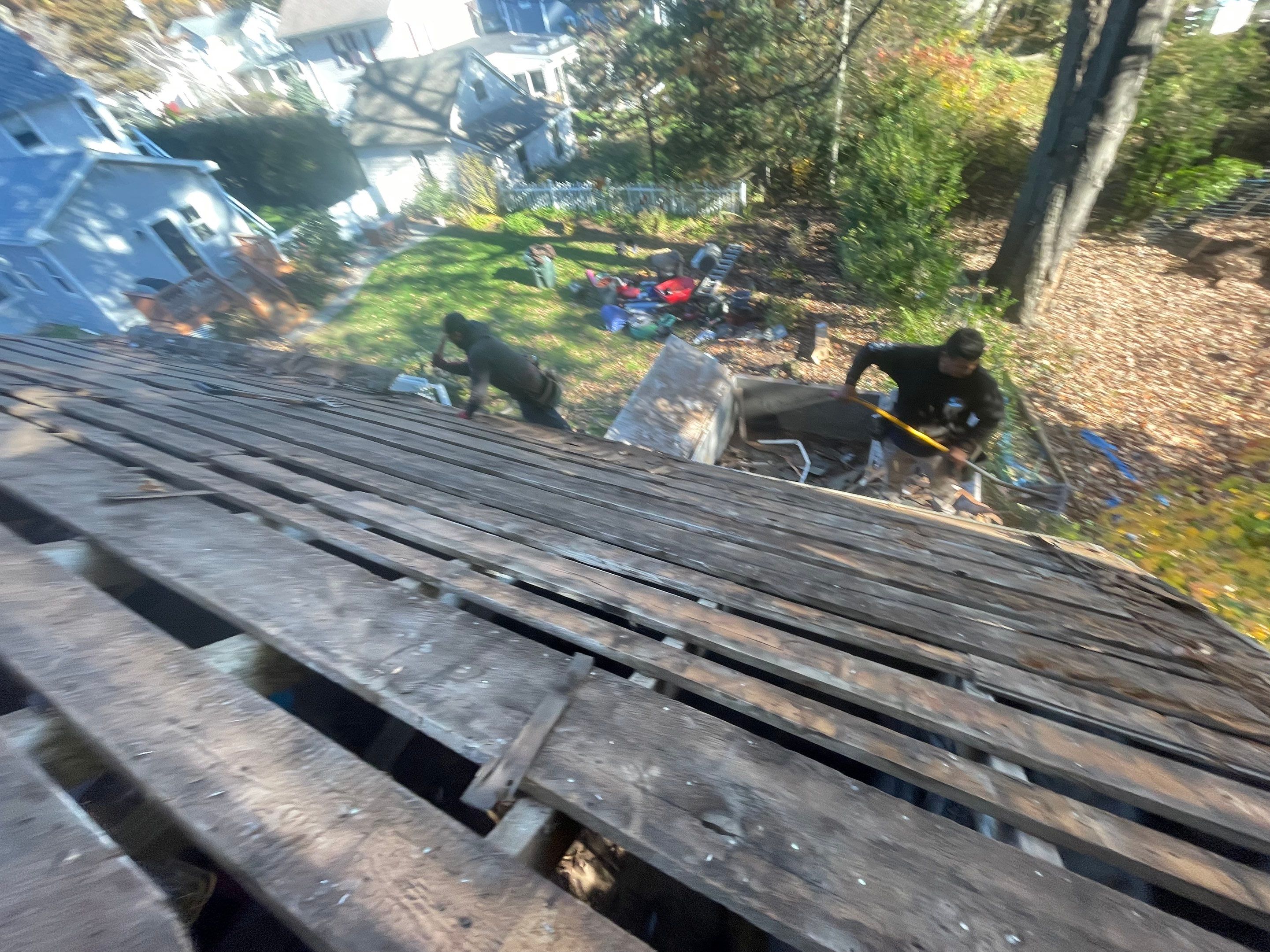 Residential Roofing Installation using Owens Corning TruDefinition Sierra Gray by A Plus Exterior