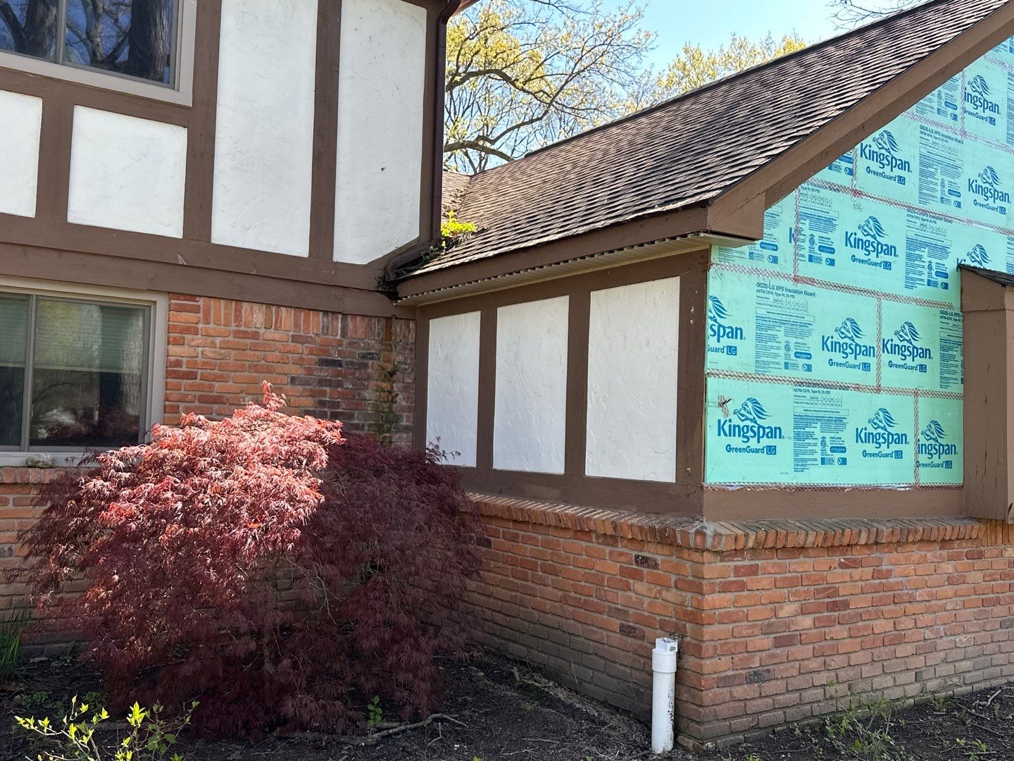 Siding Installation using Alside Monterey Sand by 180 Contractors