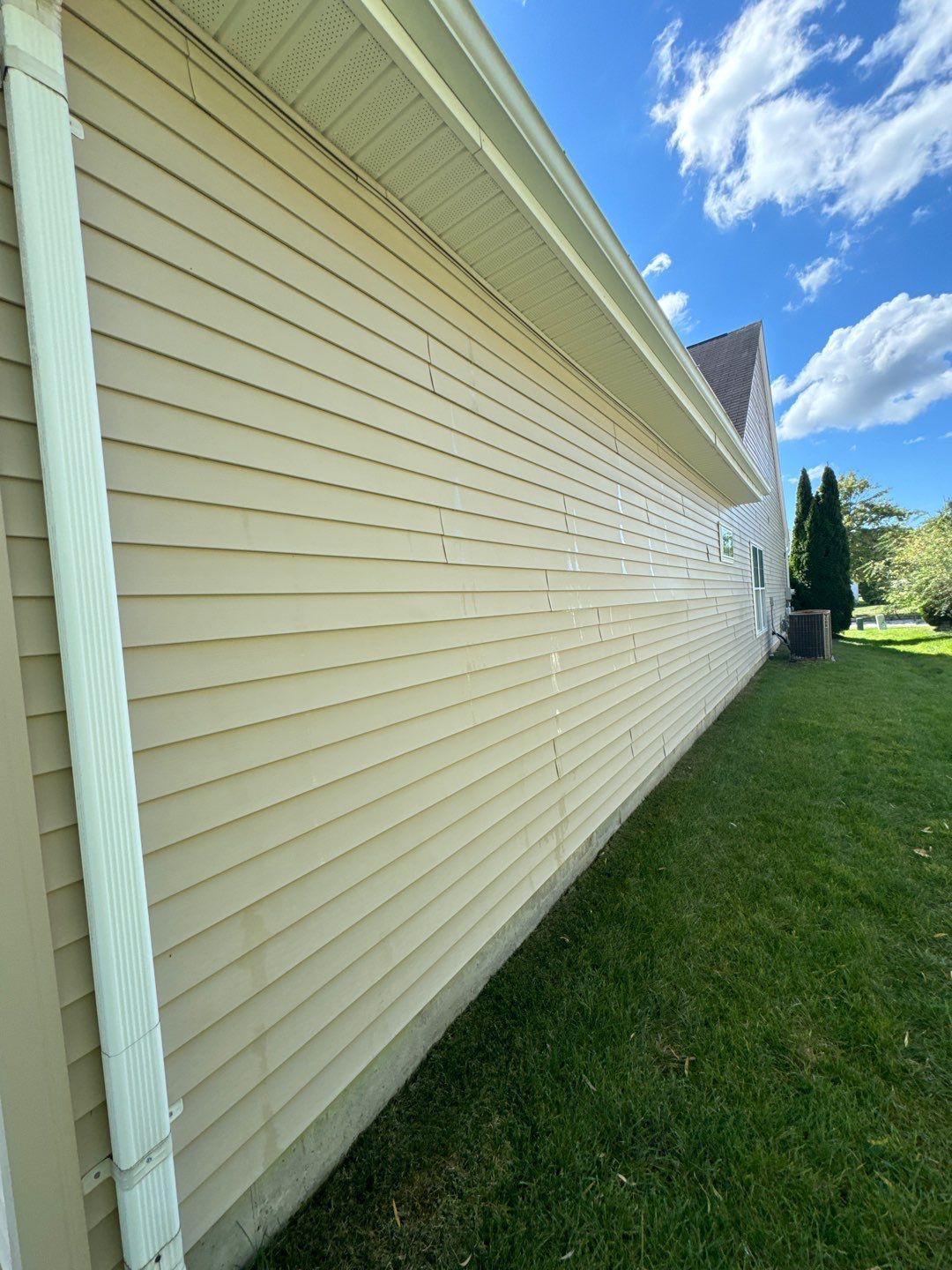 Residential Cleaning using House SoftWash by SJ Exterior