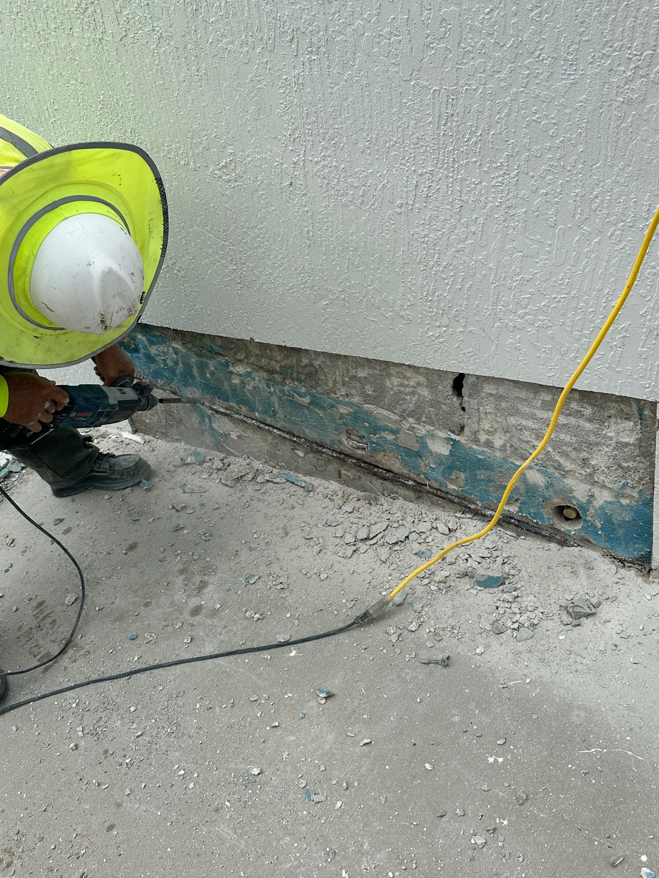Concrete Restoration using SIKA by The Goat Contractor ( Giampri Corp)