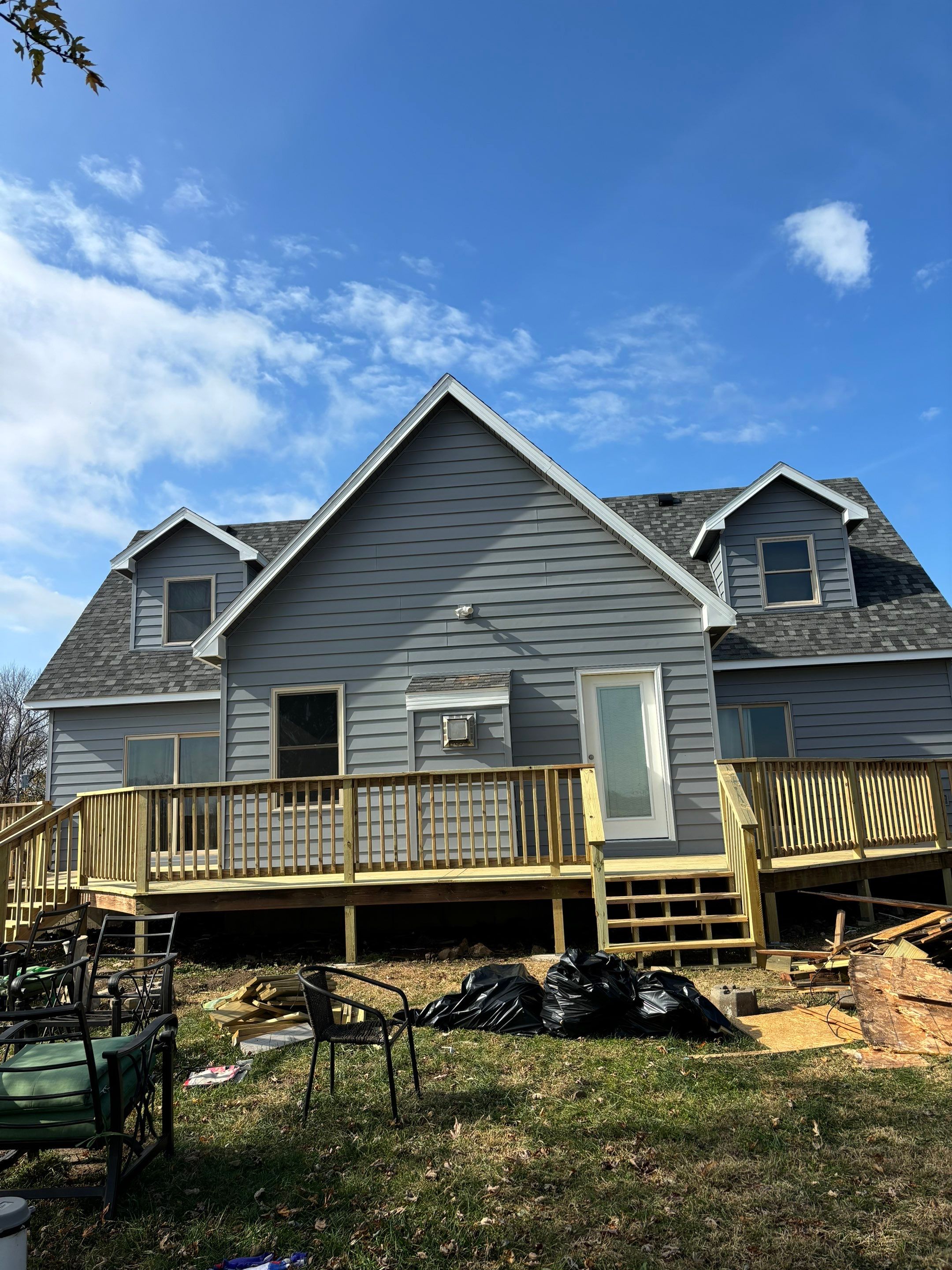 Comprehensive Roof and Siding Replacement Project in Lincoln, MO by EEC Windows, Siding & Roofing