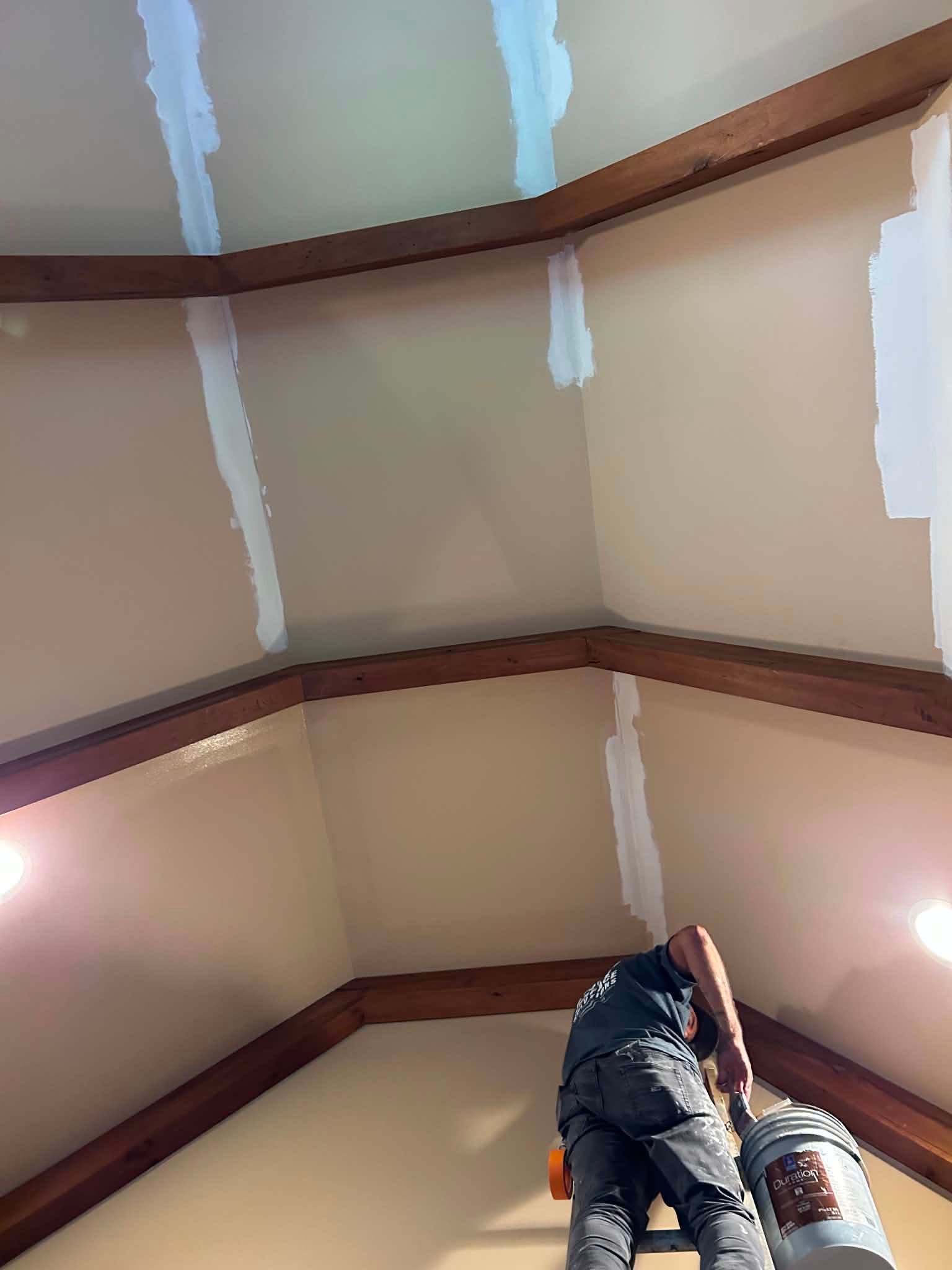 Interior Ceiling Painting & Drywall Repairs by PGP Surface Solutions, LLC