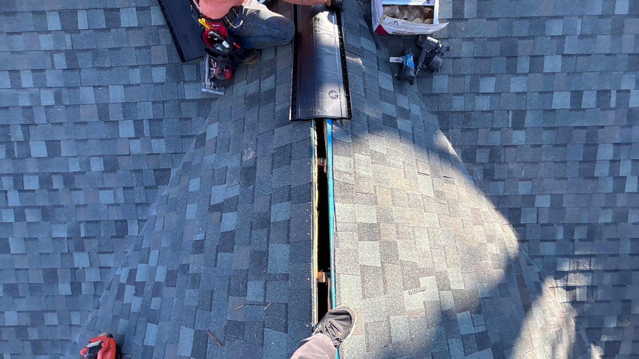 Roof Replacement using TK Thunderstorm Gray by 180 Contractors