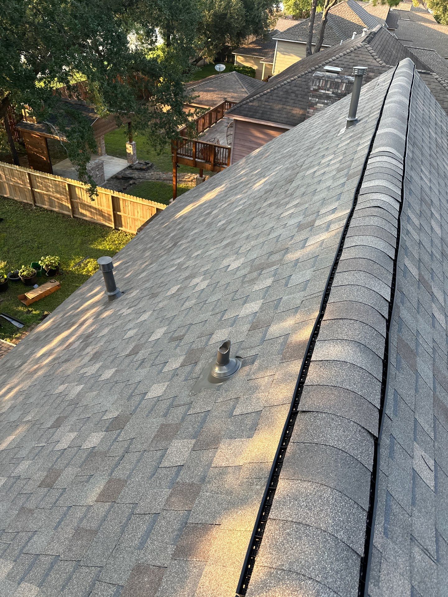 Project in Houston by Motion Roofing
