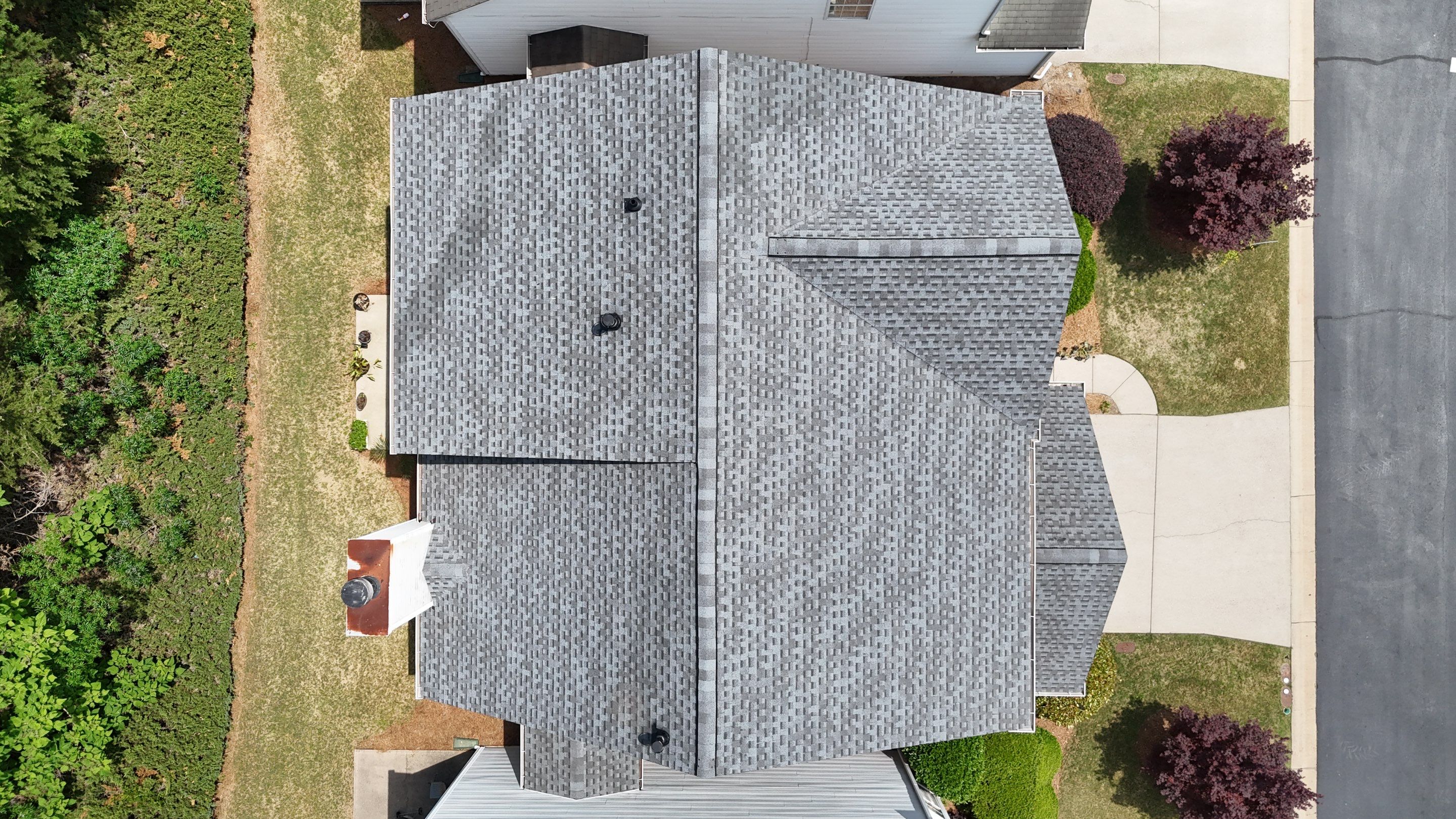 Alpharetta, GA Roof Replacement GAF Timberline HDZ Pewter Gray by Reset Roofing