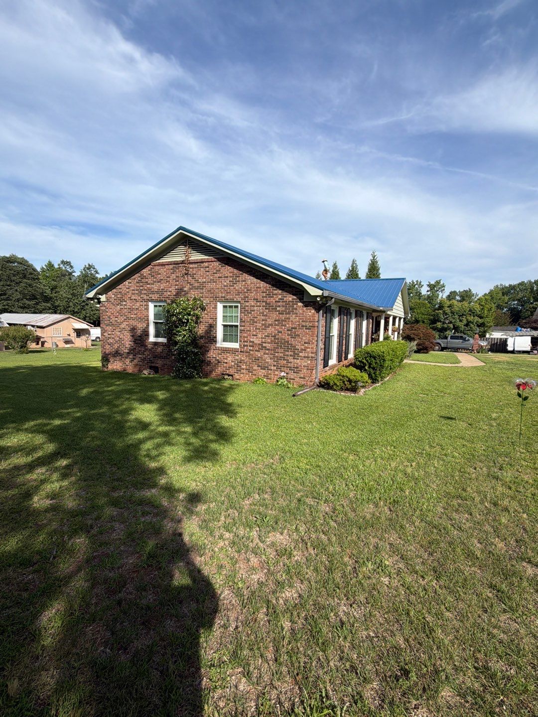 29-Gauge Metal Roof Installation in Piedmont, SC | Gallery Blue Tuff Rib Steel Roofing by Roofers LLC