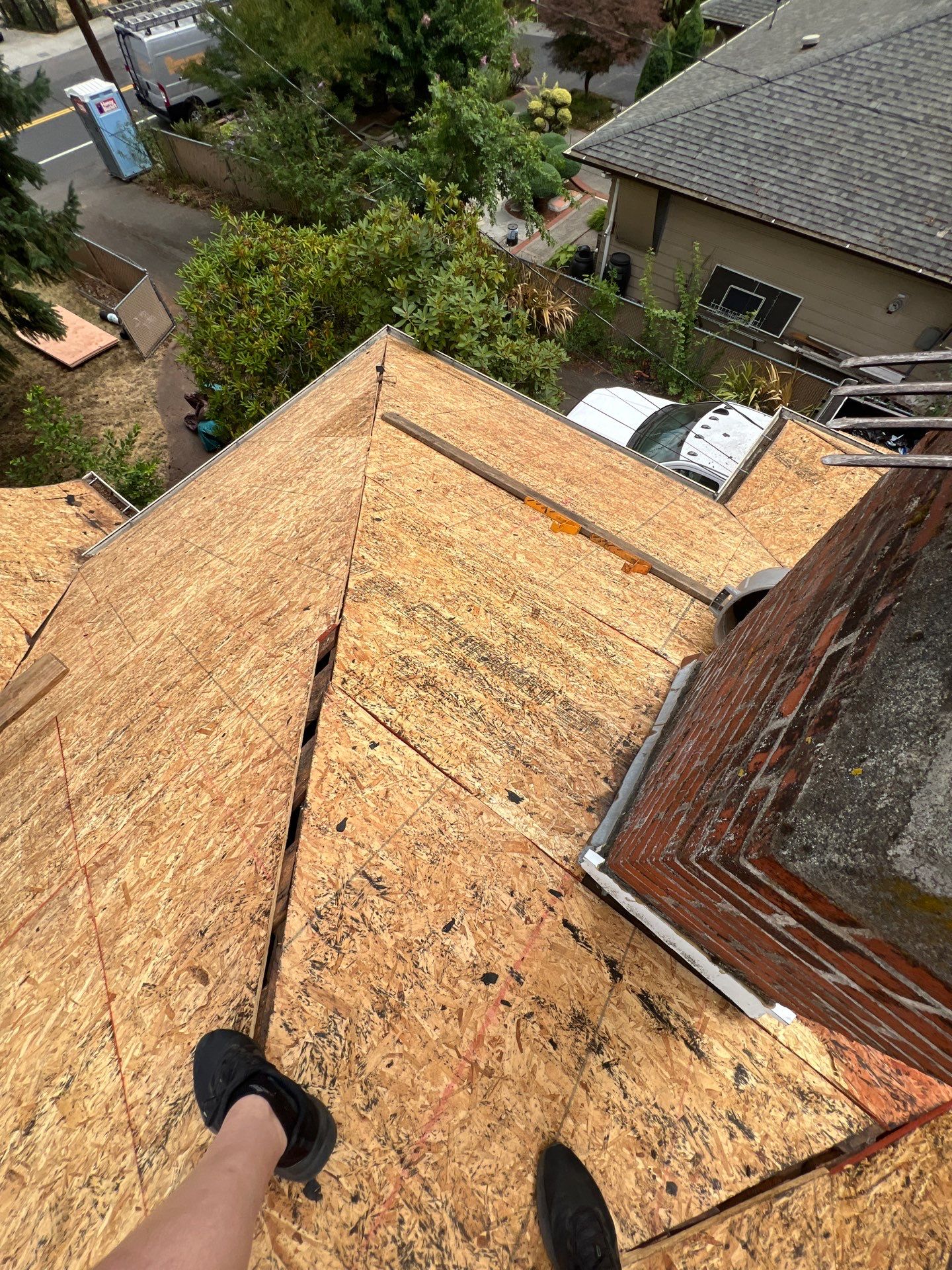 Project in Portland by Tom Leach Roofing