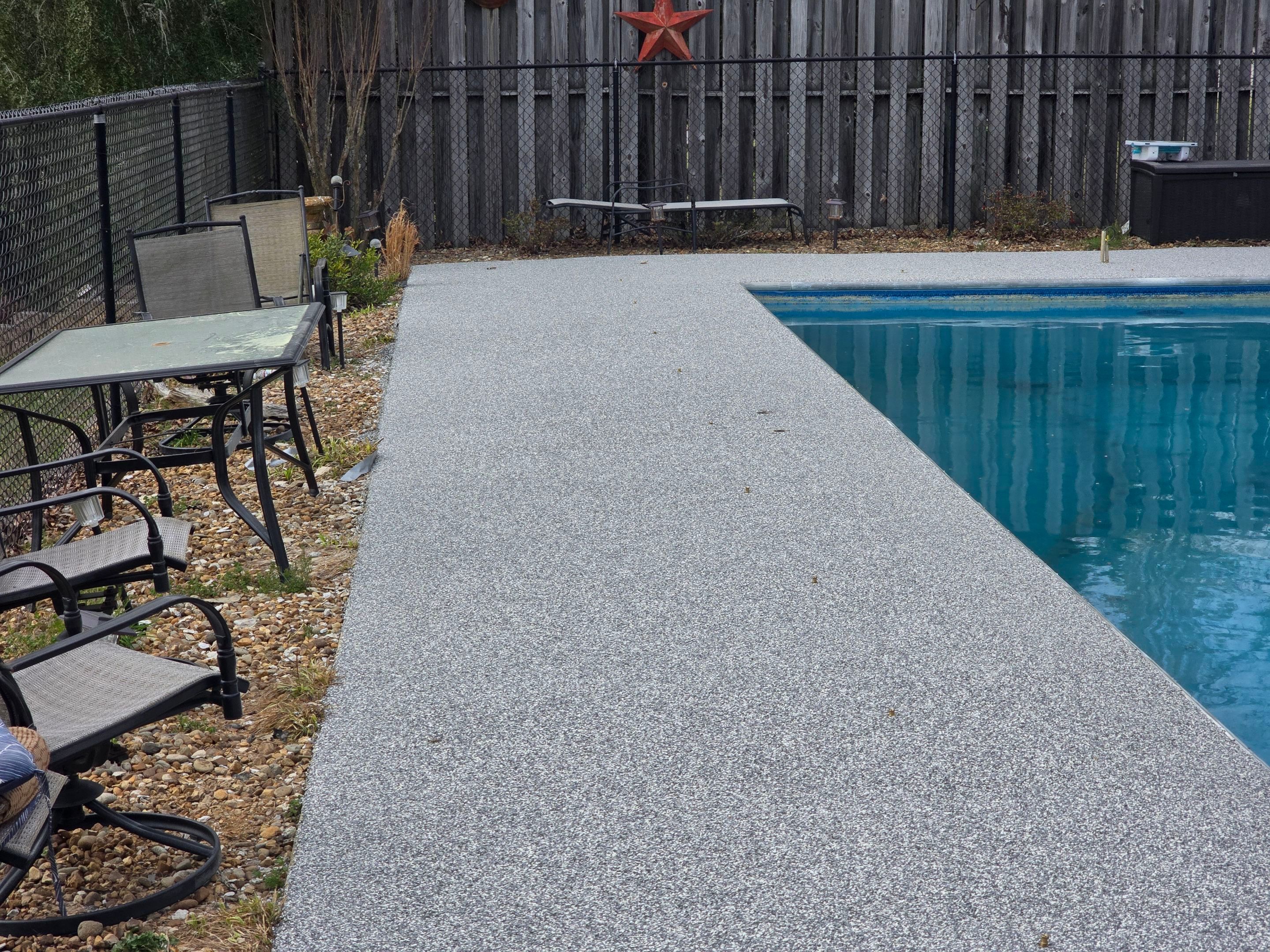 Pool Deck Transformation Using Sterling  by Elite Floor Solutions