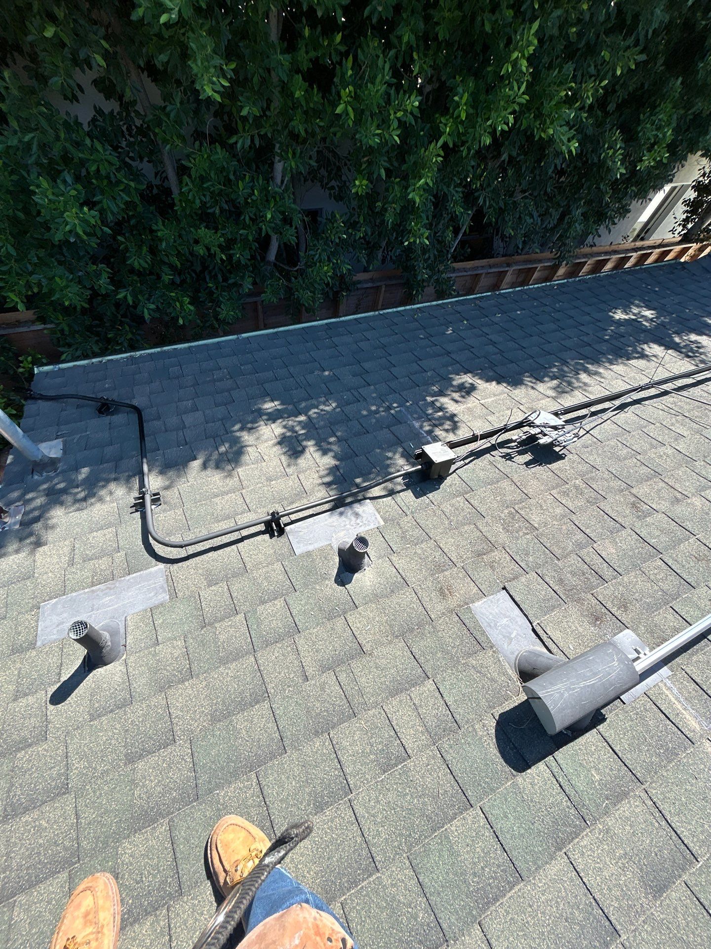 17-Panel CertainTeed Solar Installation and Main Service Panel Upgrade by AWS Solar