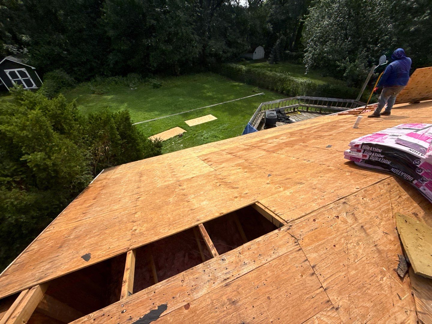 Roof Replacement using Owens Corning Tru Definitions by 180 Contractors