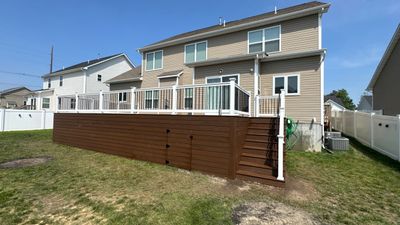 New Deck in Berkeley Township, New Jersey