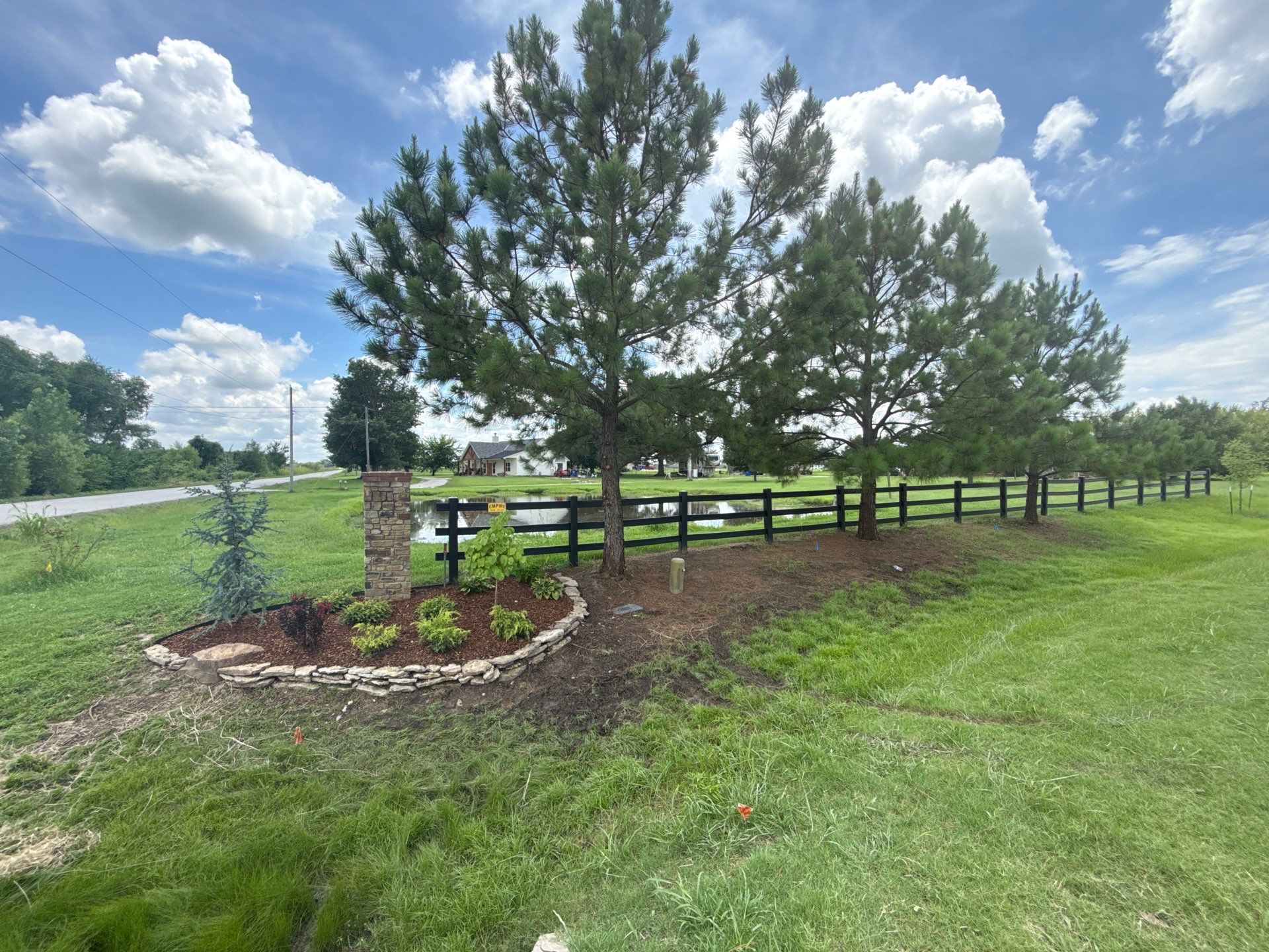 Project in Broken Arrow by Greenscapes Outdoor