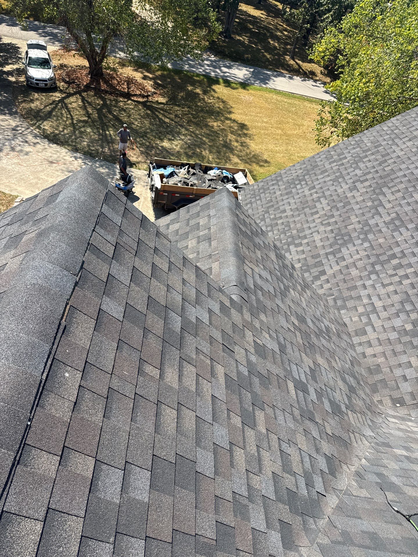 Residential Partial Roofing + Gutters & Downspouts Install  by Titan Commercial & Residential Roofing 