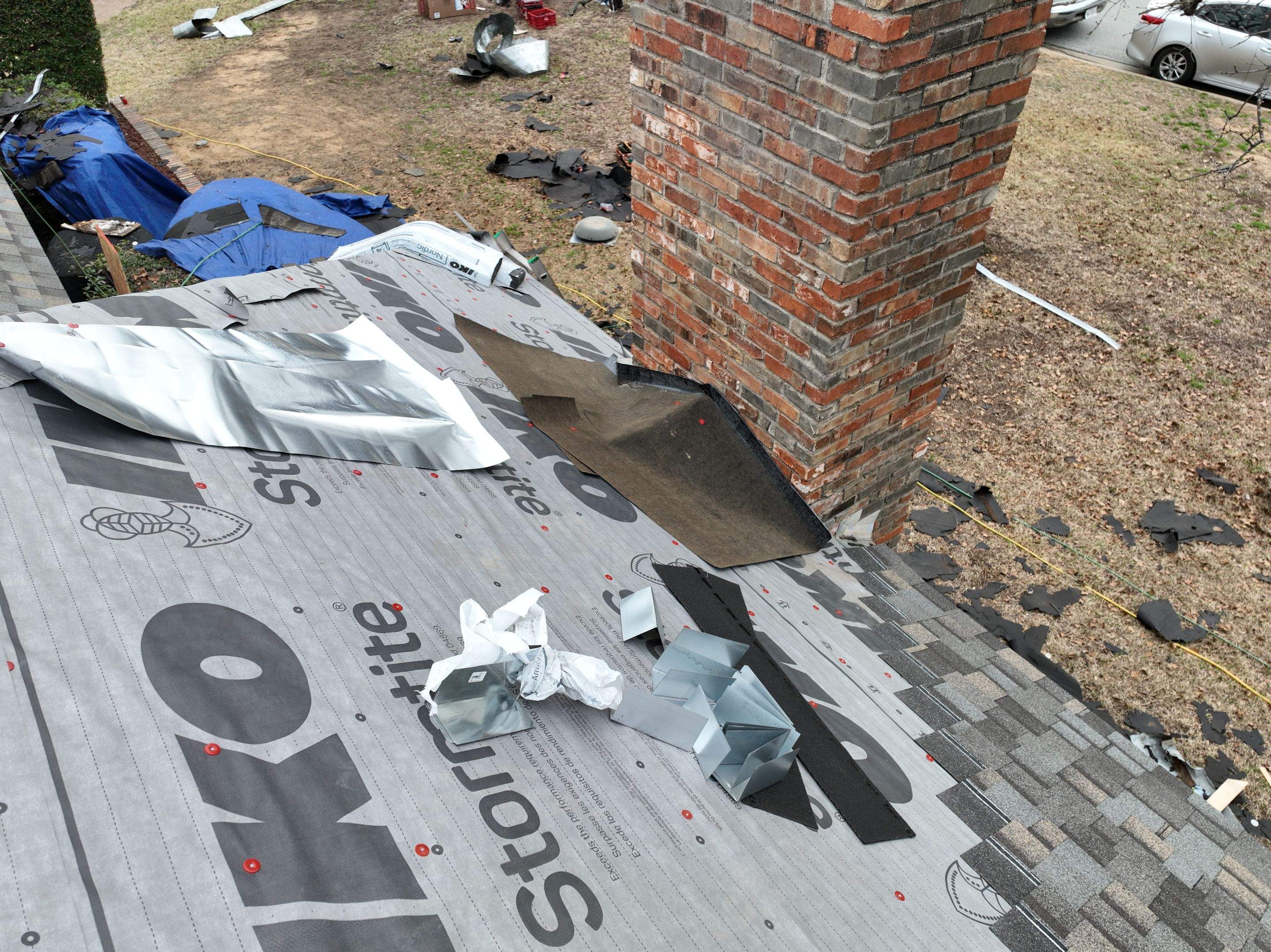 Residential Roofing Installation using Iko Nordic by Becker Roofing and Exteriors