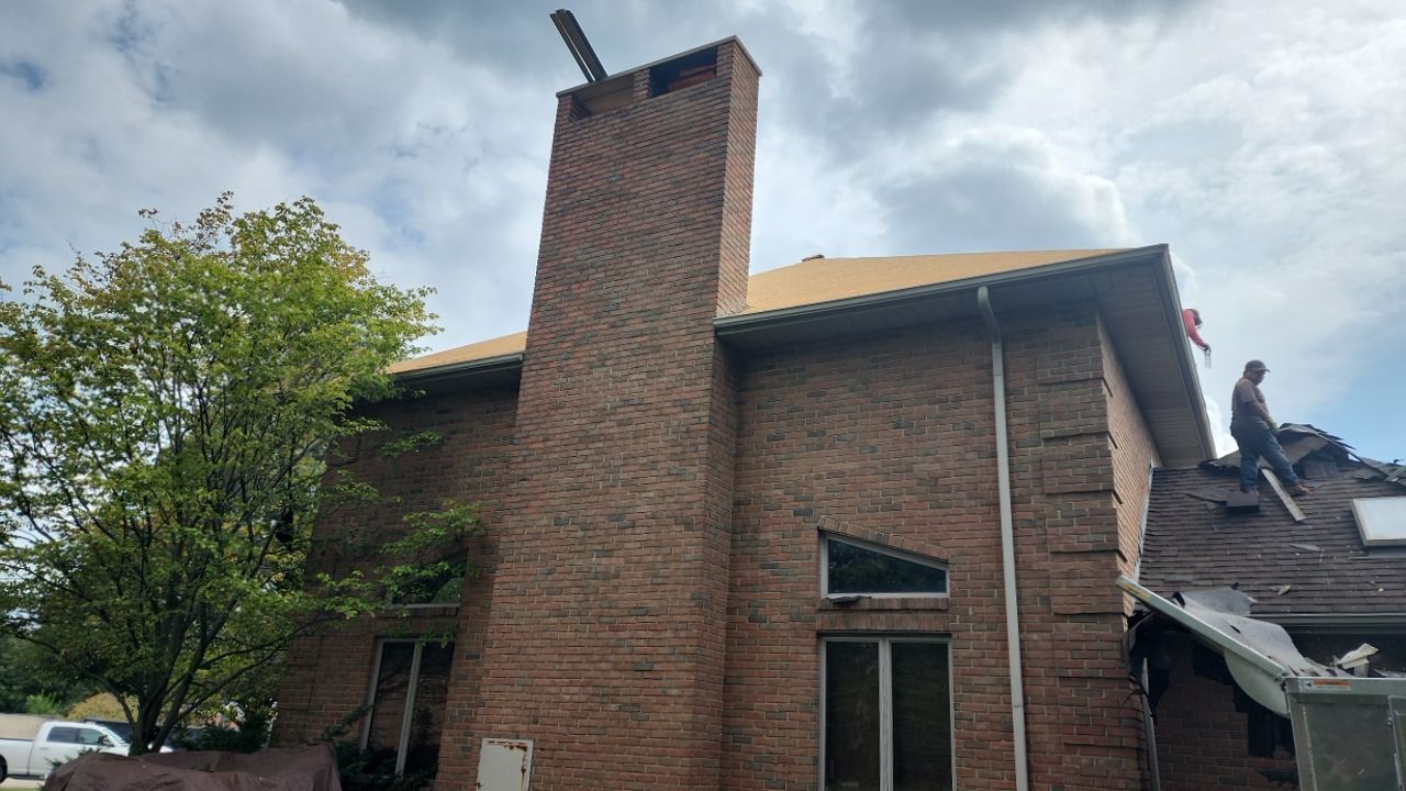 Residential Roofing Repair using GAF Timberline HDZ Shakewood by Nitro Roofing and Construction