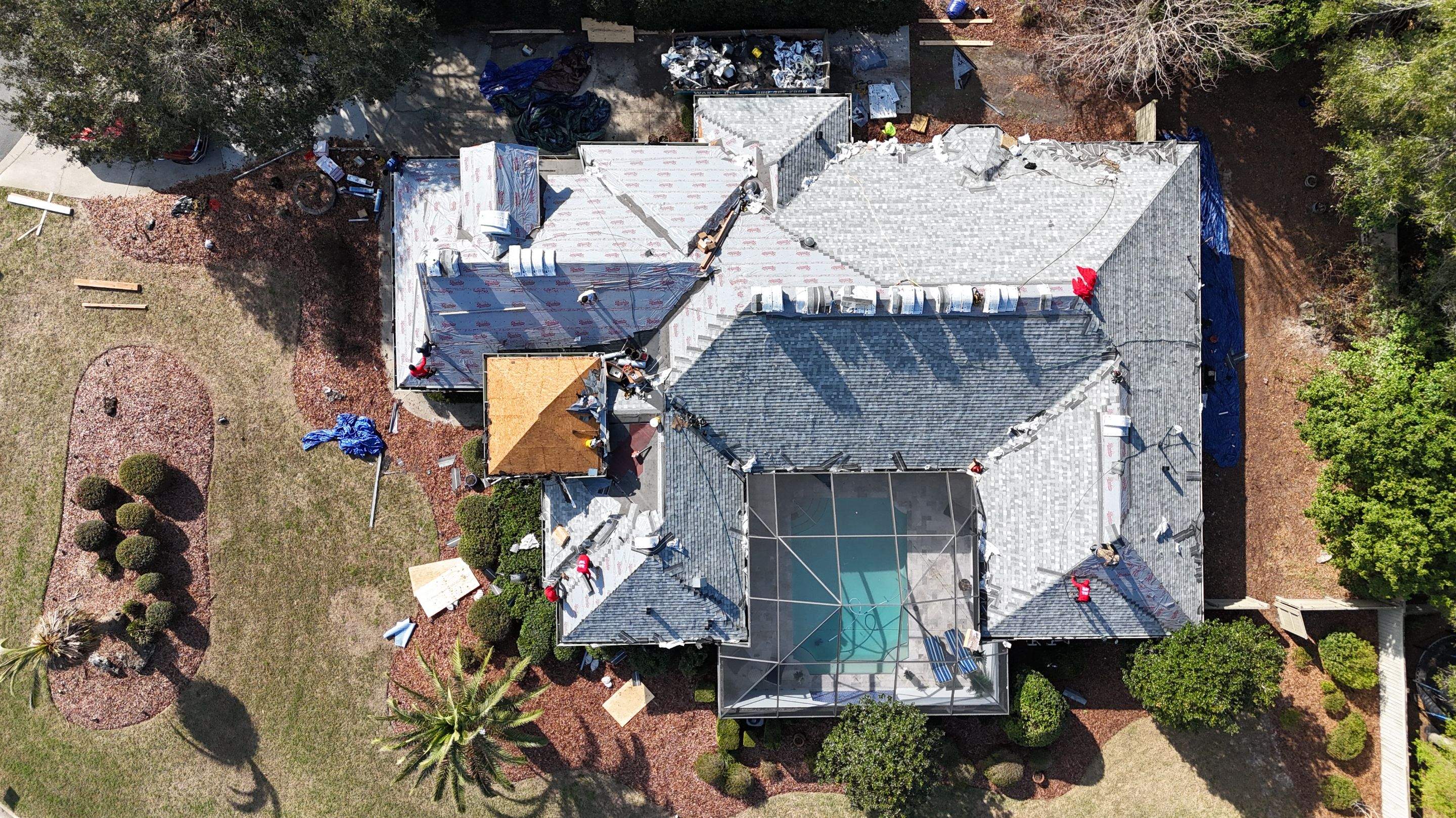 Reroof in Gainesville, Florida by Brehm Roofing