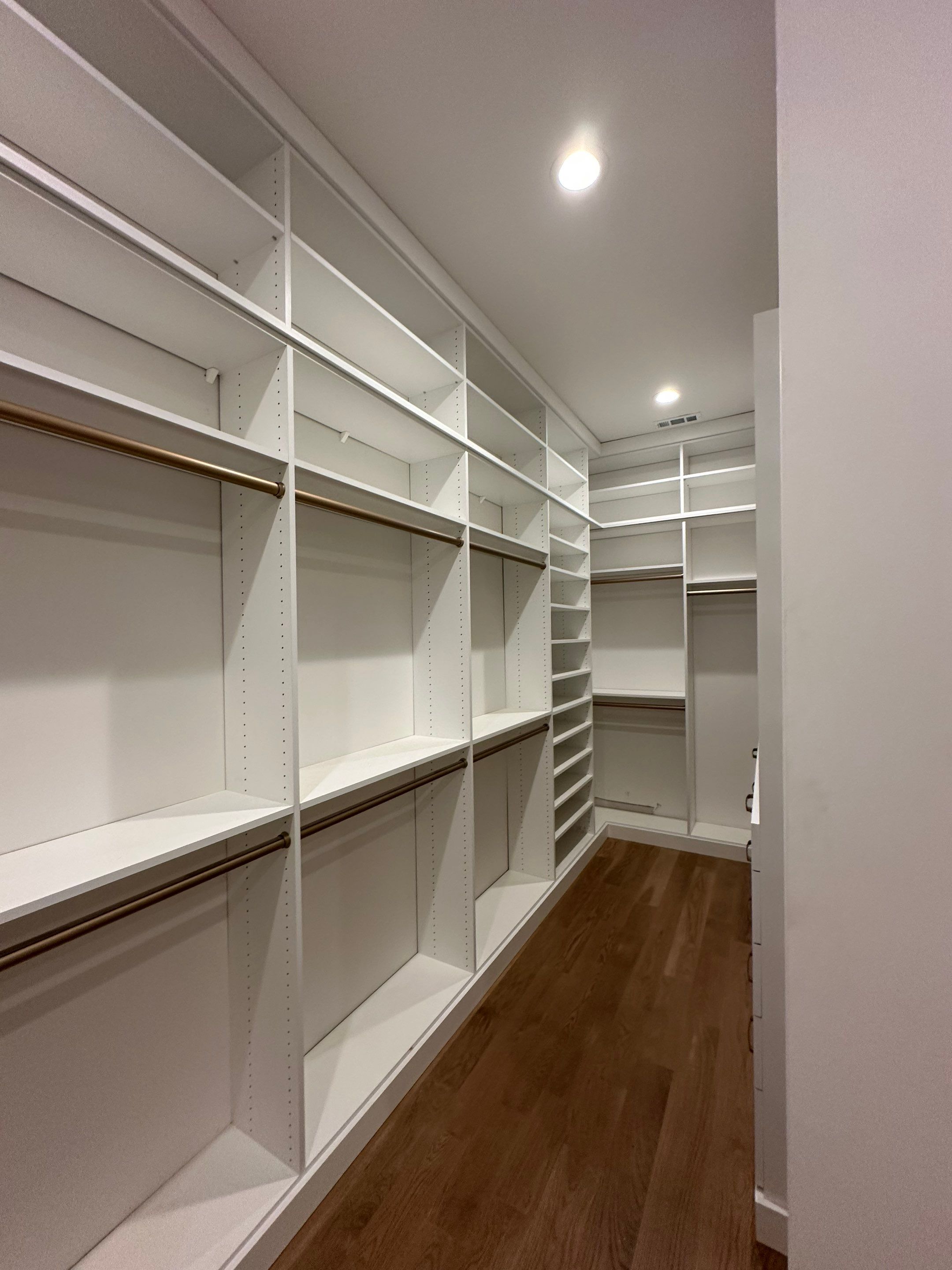 Closet Project in Woodstock by Atlanta Design Group