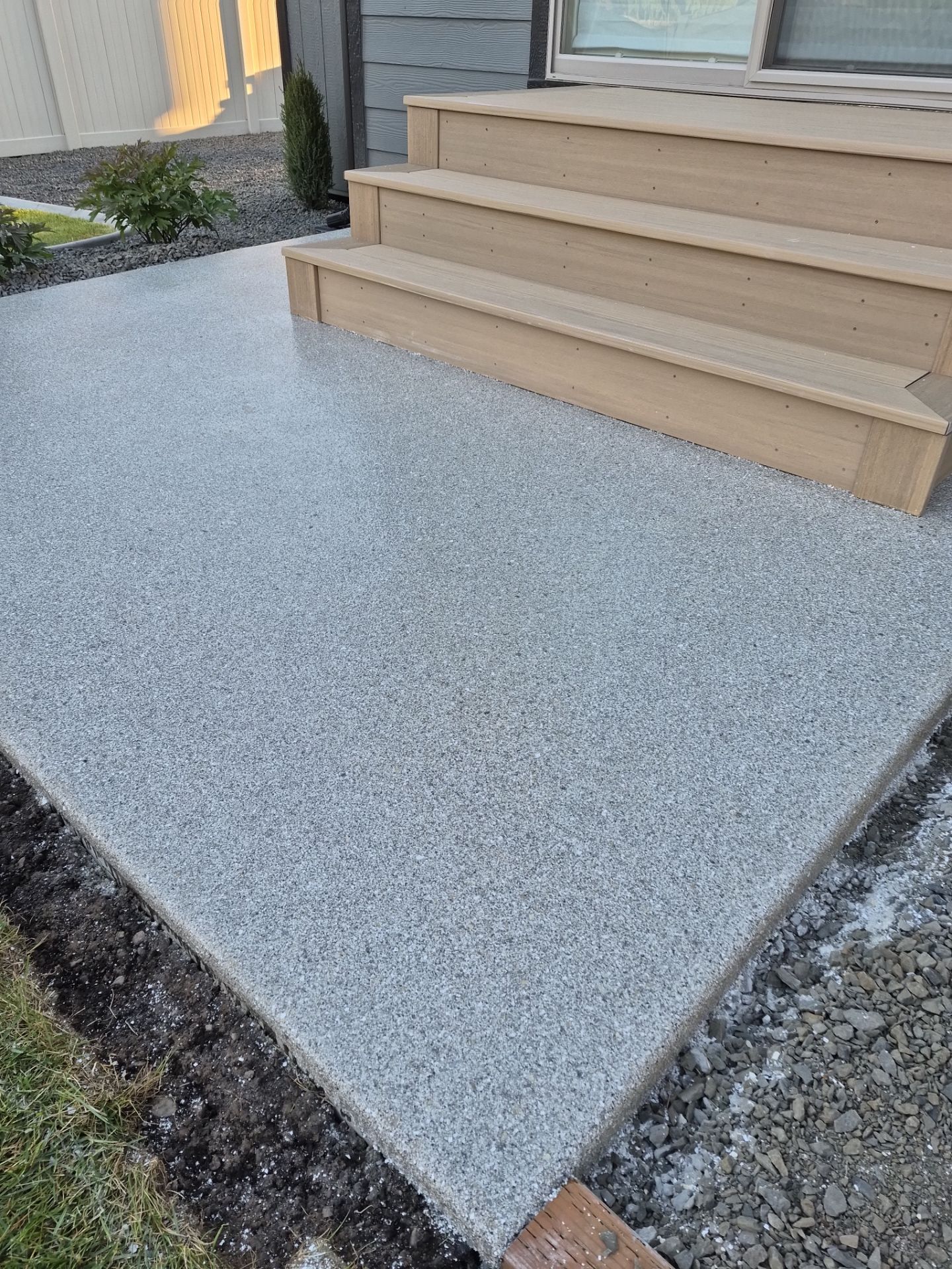 Quartzite Hybrid Patio Coating and Surface Transformation in Hayden by Croc Coatings, LLC