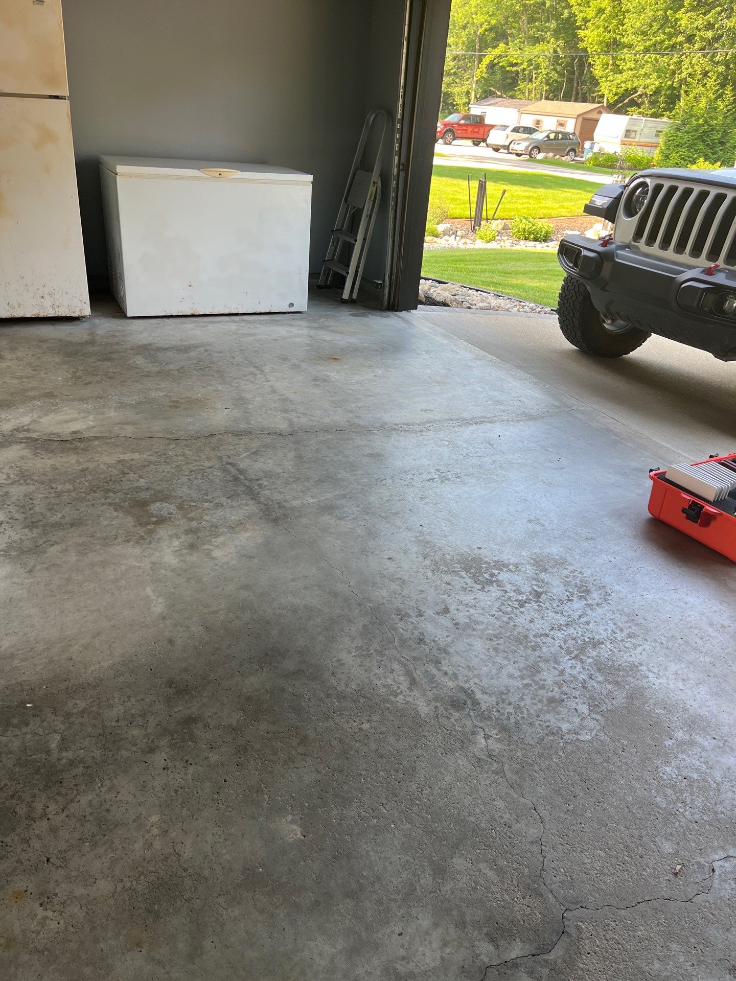 Project in Linwood by Wise Coatings of Central Michigan