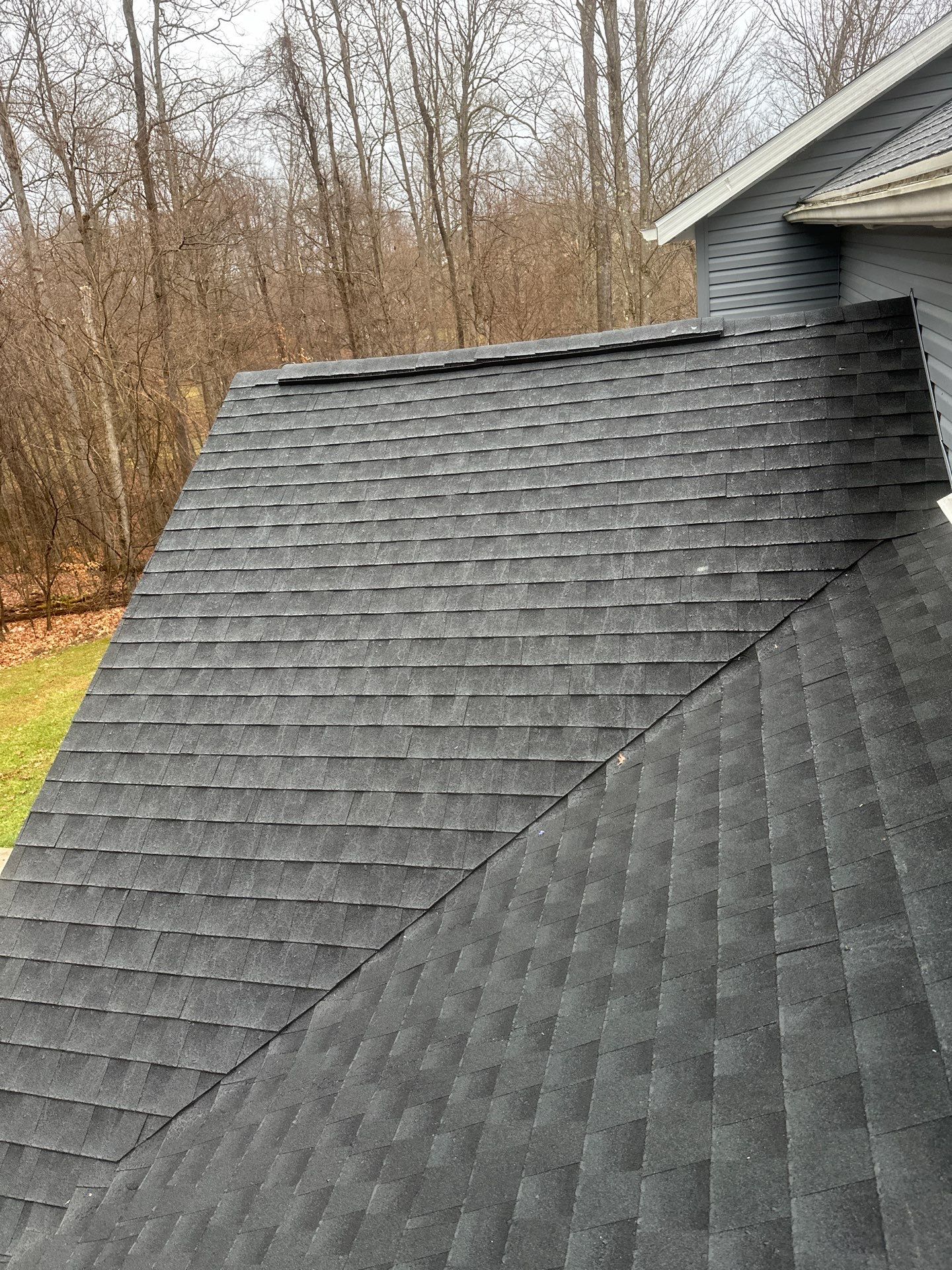 Residential Roofing Installation using GAF Timberline HDZ, Charcoal by Rainstoppers Roofing