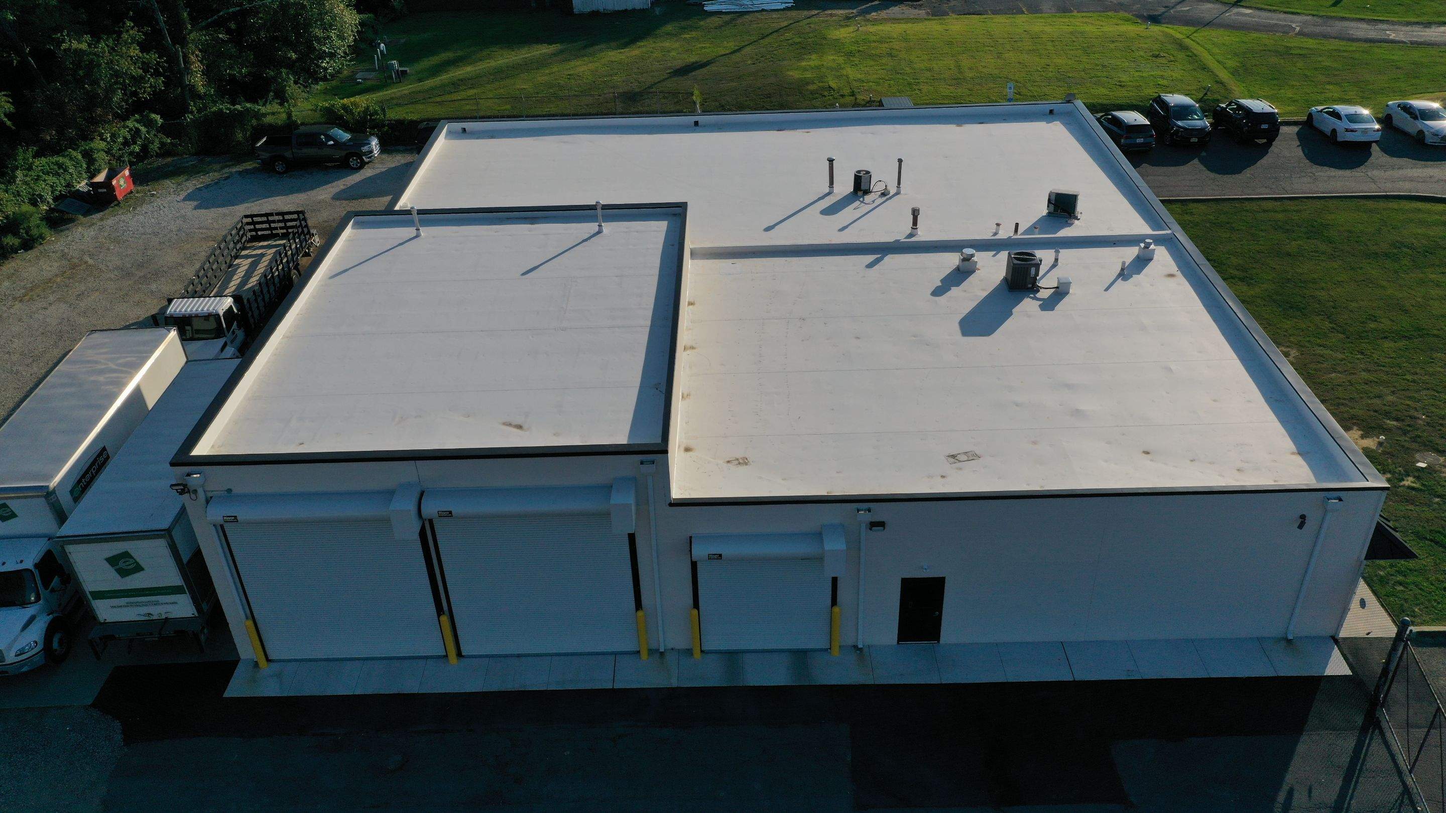Commercial Roofing Installation using GAF TPO by All Site Roofing
