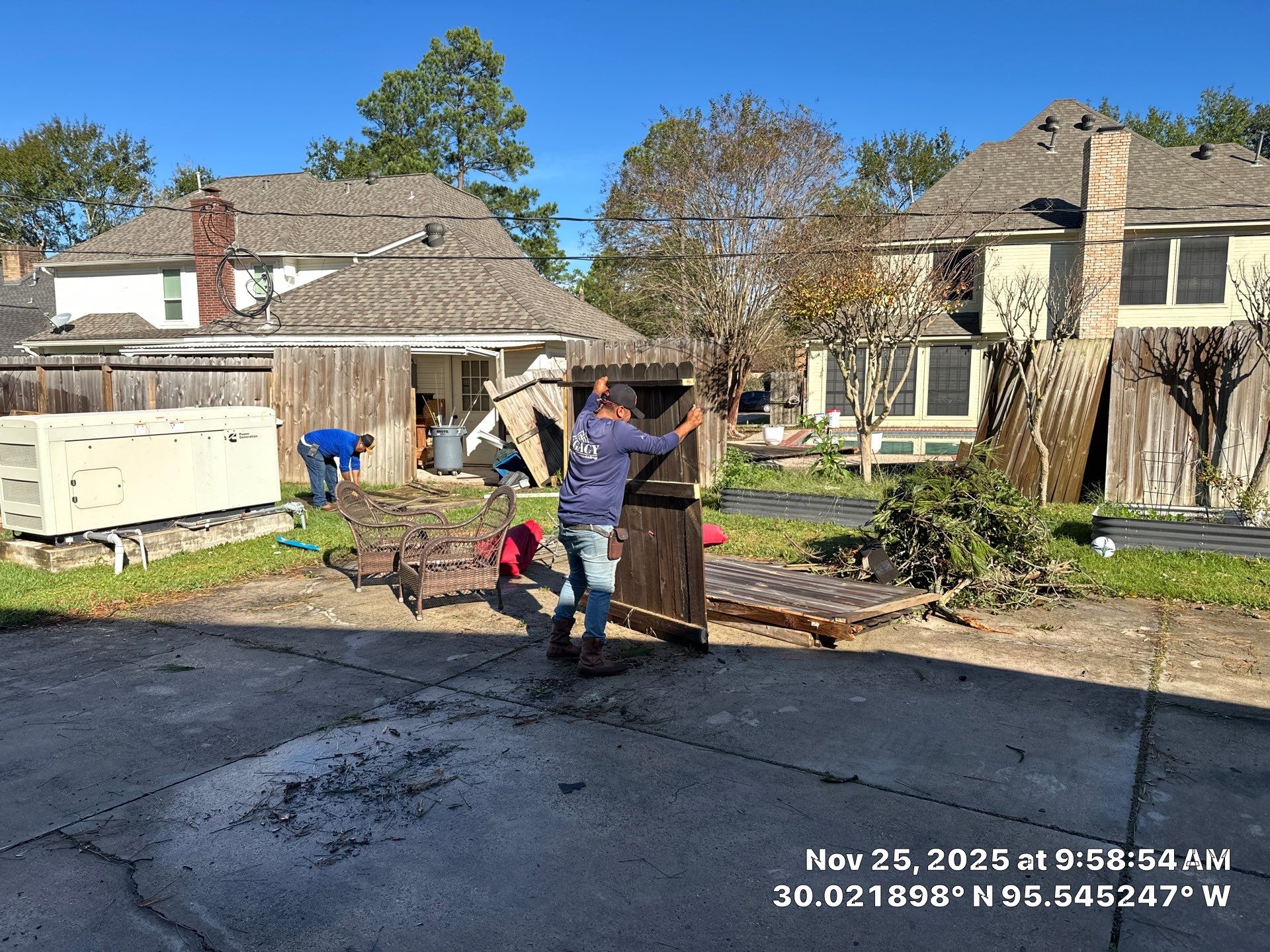 Project in Spring, TX by True Line Roofing and Exteriors