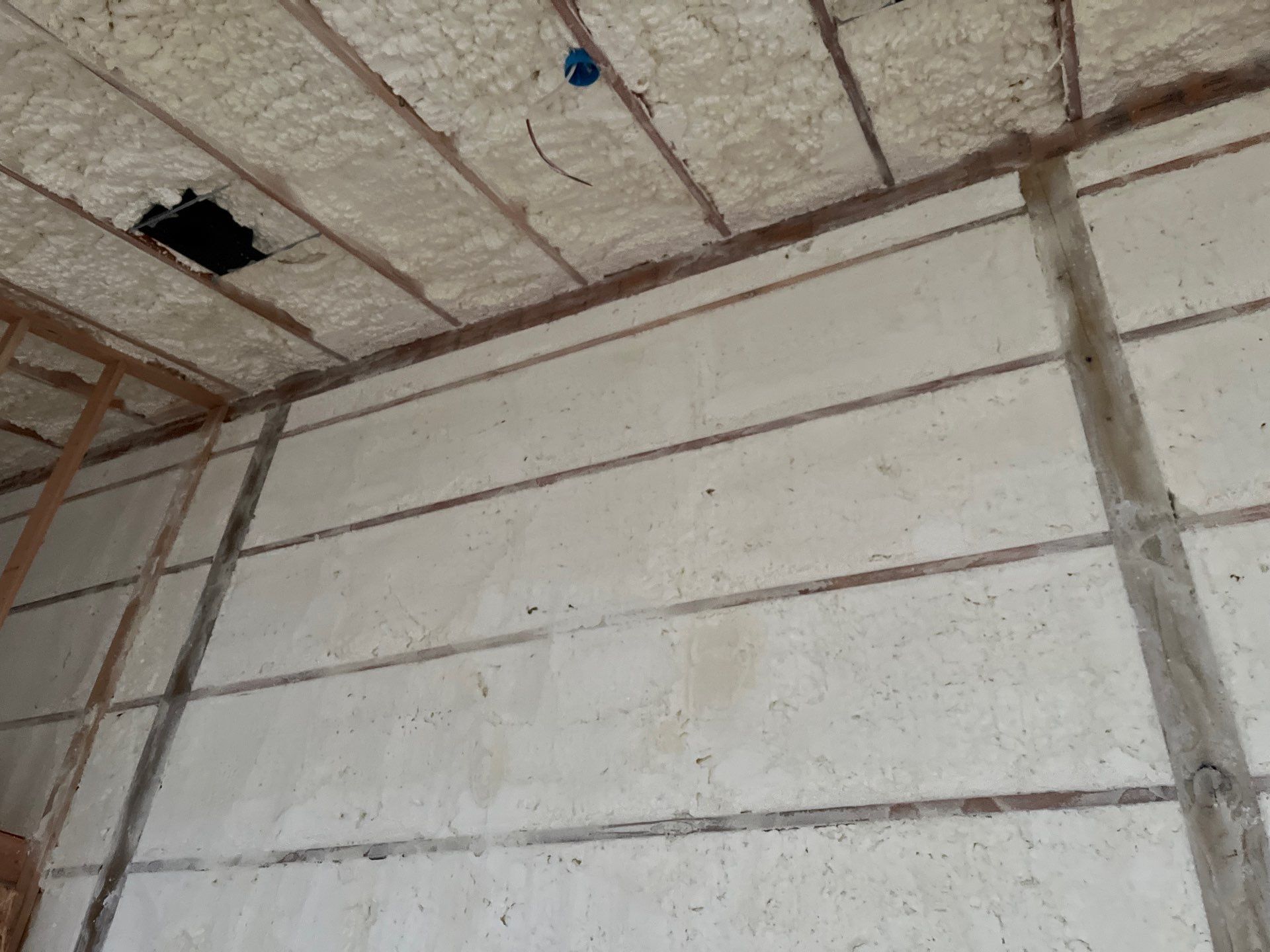 Open Cell Spray Foam to a Pole Barn by NYS Foam & Energy