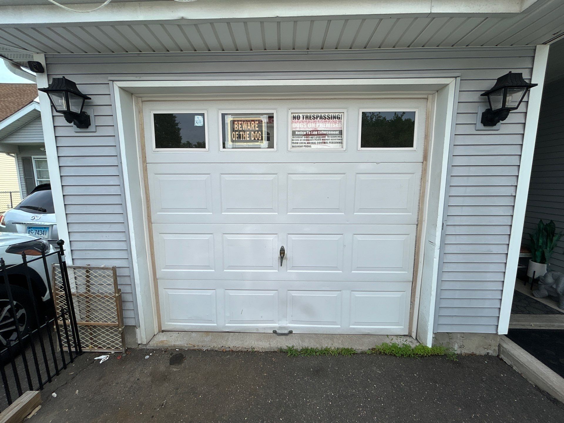 Garage Door Installation using Amarr Olympus Garage door by DiGiorgi Roofing and Siding Inc