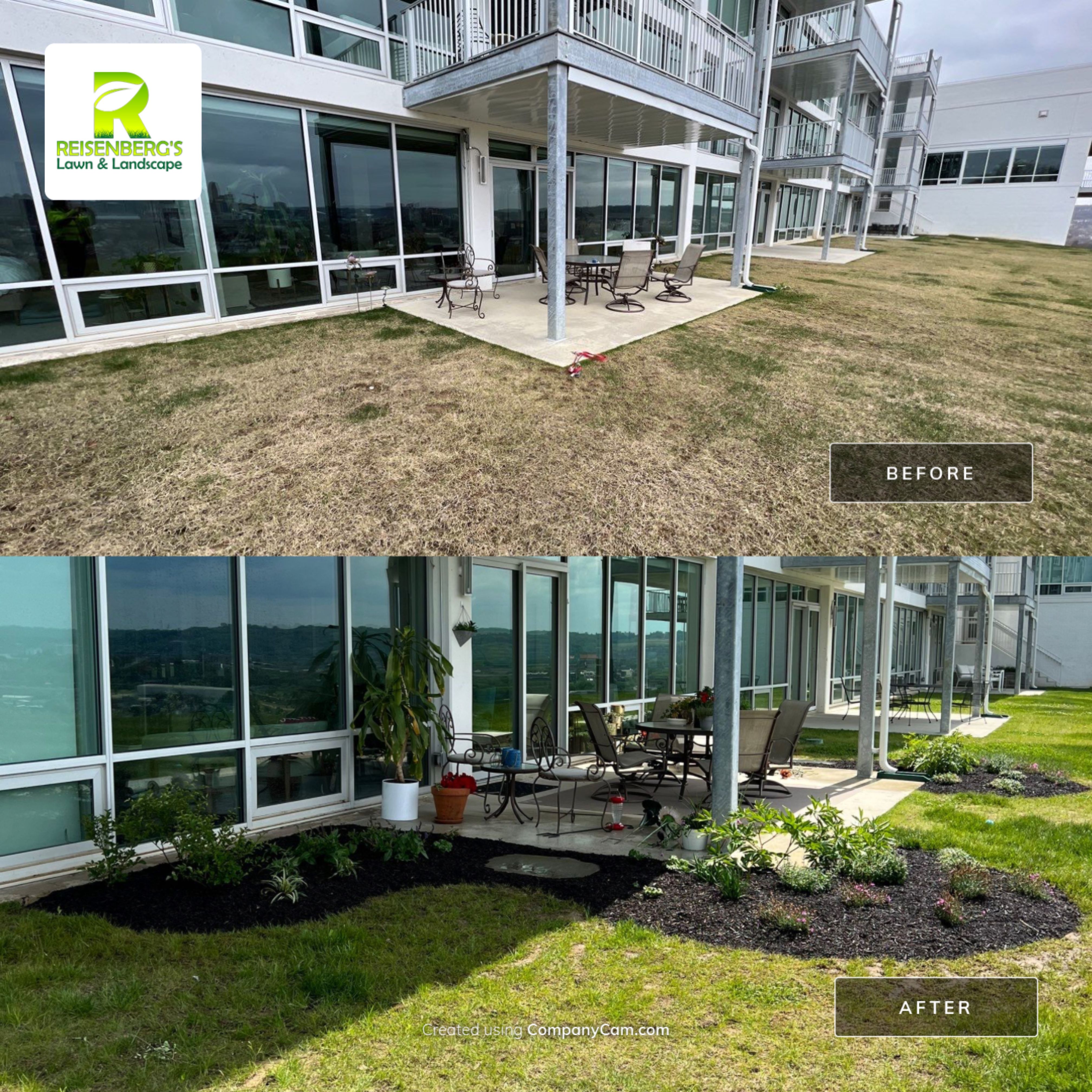 Landscape Bed Creation & Plant Install by Reisenberg’s Lawn & Landscape, LLC