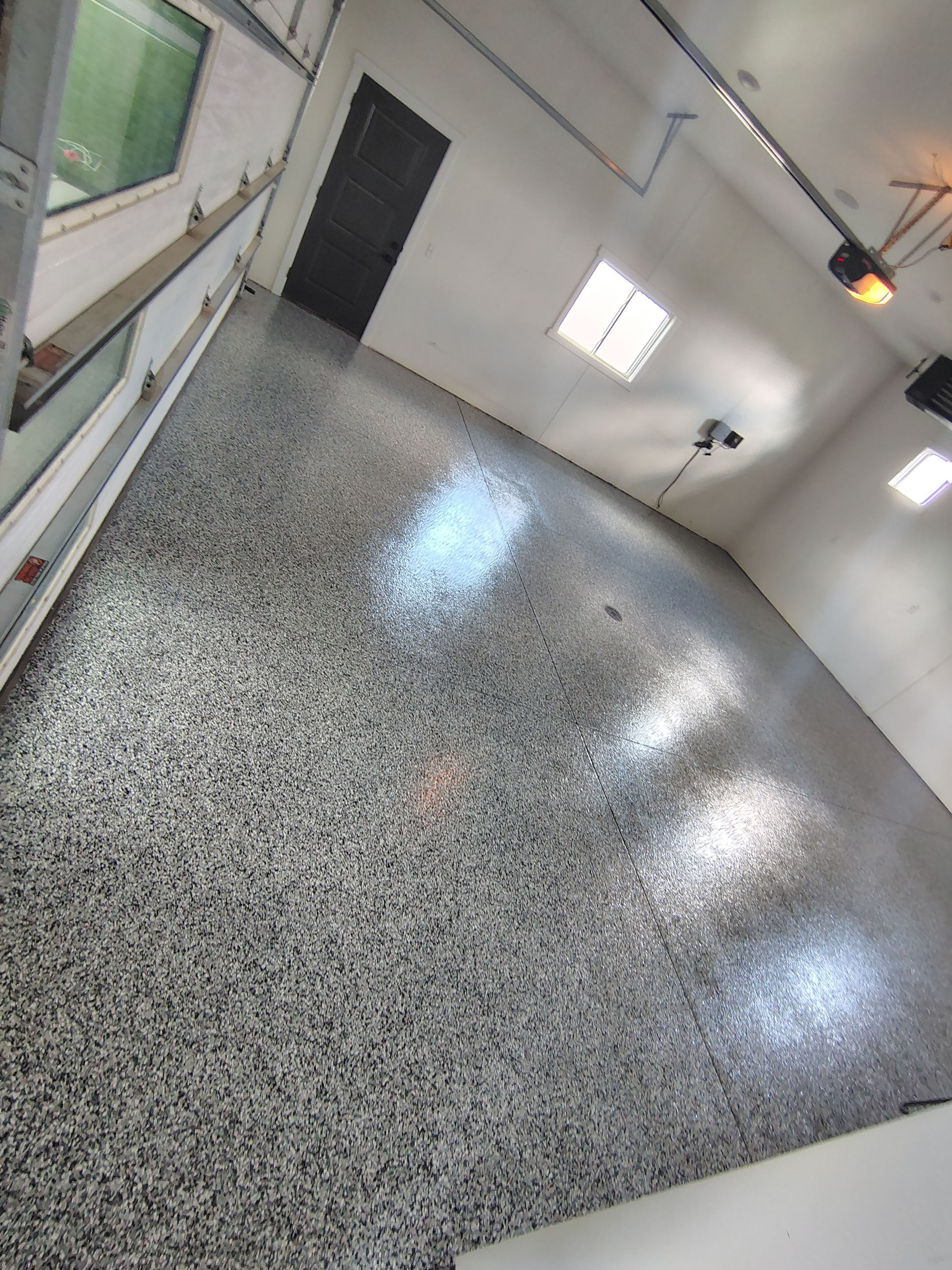 Dell Rapids Multi-Car Garage Concrete Floor Coating and Repair by Select Painting, Coatings & Garage Cabinets
