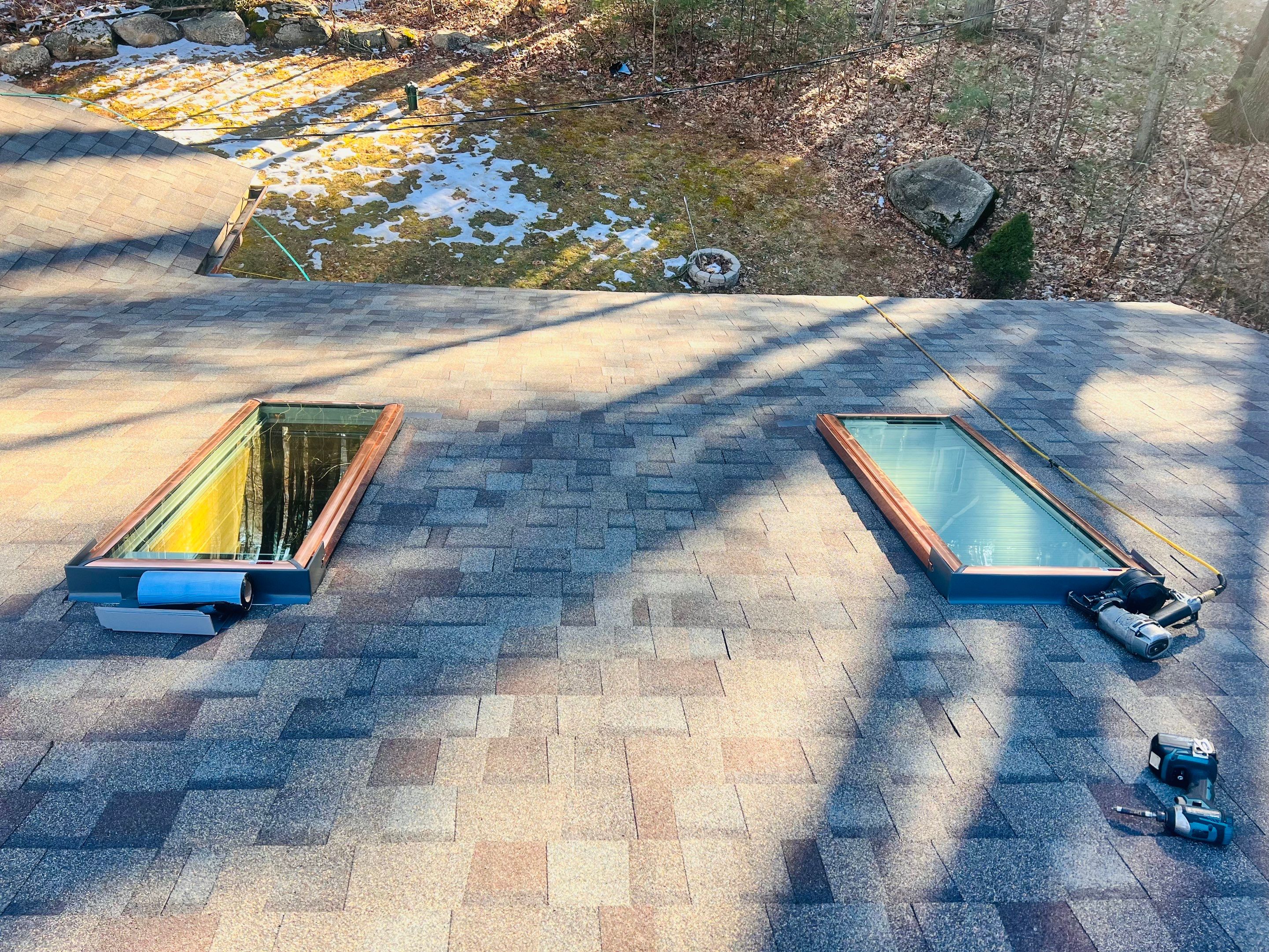 Residential Roofing Installation using Owens Corning TruDefinition by Sensible Home Solutions